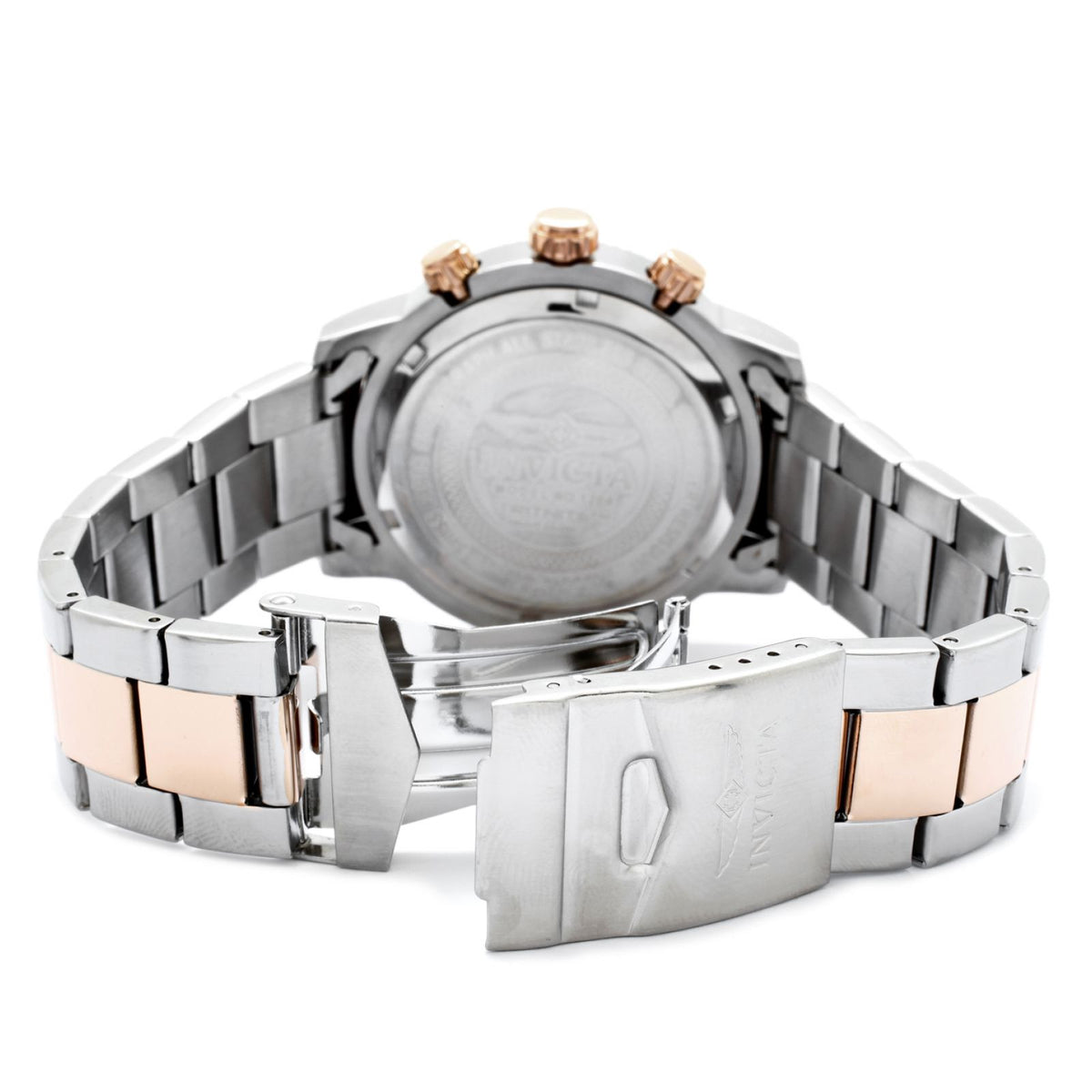RELOJ CLÁSICO PARA HOMBRE INVICTA SPECIALTY 1204 - ACERO, ORO ROSA
