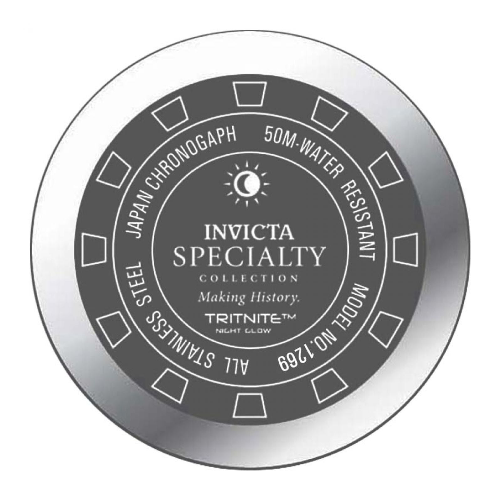 Reloj de pulsera Invicta specialty 1269