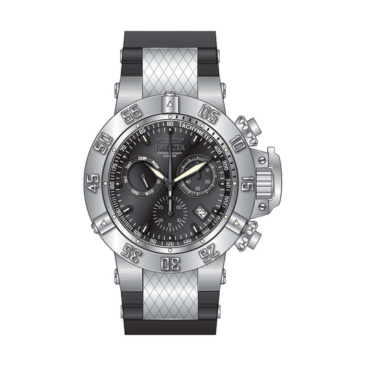 RELOJ DEPORTIVO PARA HOMBRE INVICTA SUBAQUA 1380 - NEGRO, ACERO