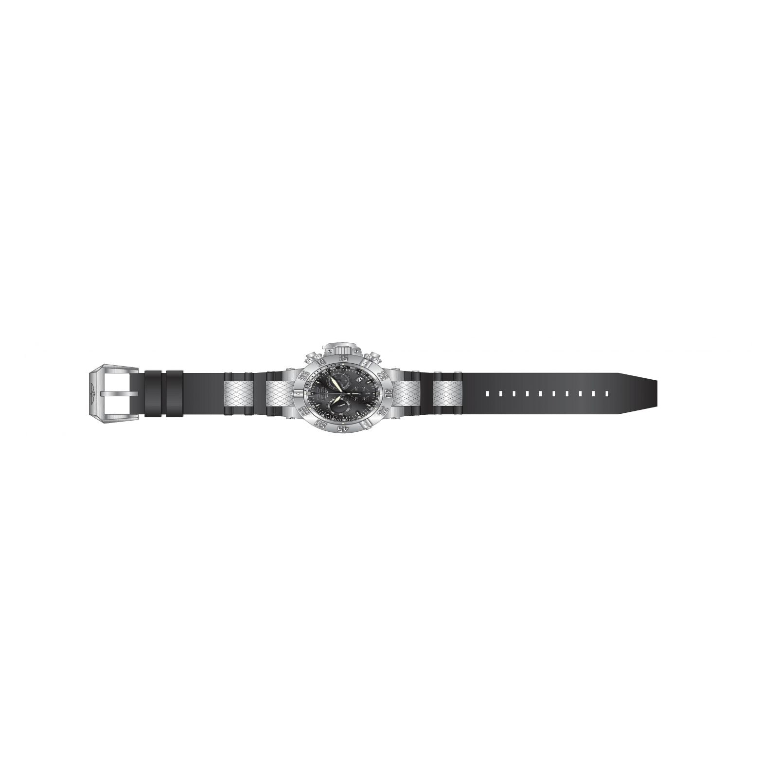 RELOJ DEPORTIVO PARA HOMBRE INVICTA SUBAQUA 1380 - NEGRO, ACERO