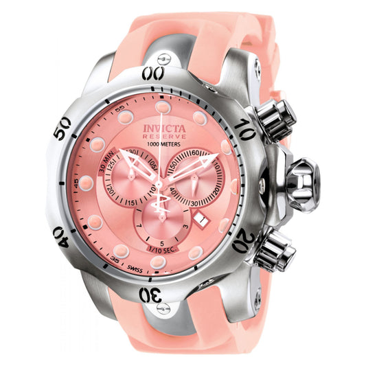 RELOJ DEPORTIVO PARA HOMBRE INVICTA RESERVE 1407 - ROSA, ACERO