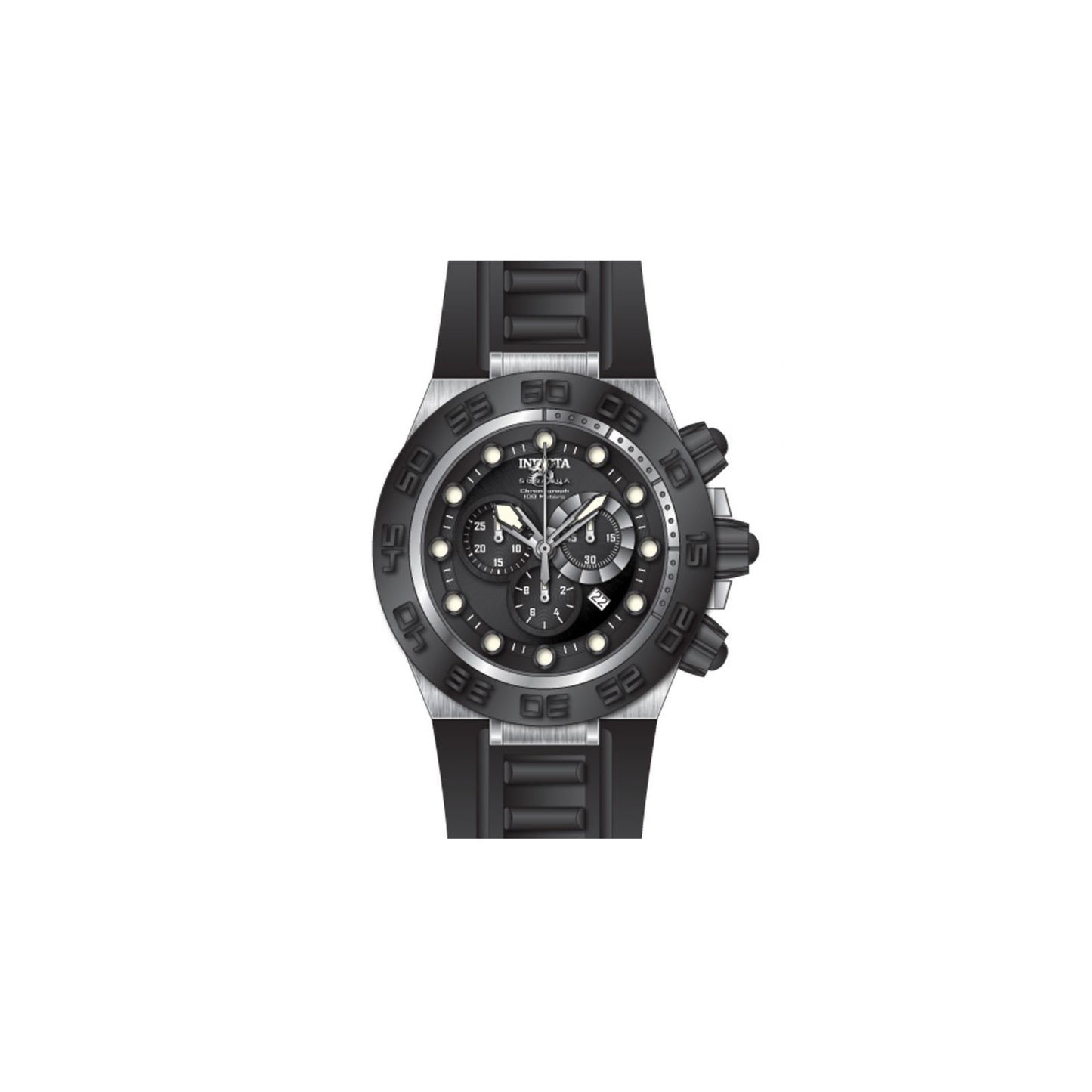 RELOJ DEPORTIVO PARA HOMBRE INVICTA SUBAQUA 1530 - NEGRO