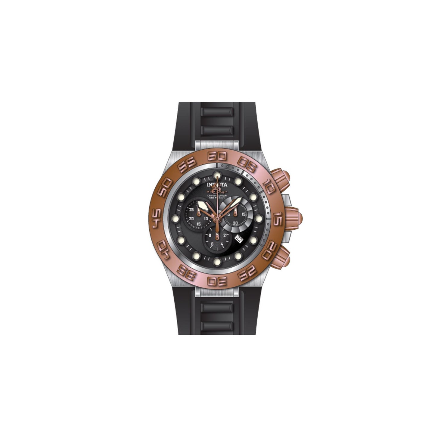 RELOJ DEPORTIVO PARA HOMBRE INVICTA SUBAQUA 1532 - NEGRO