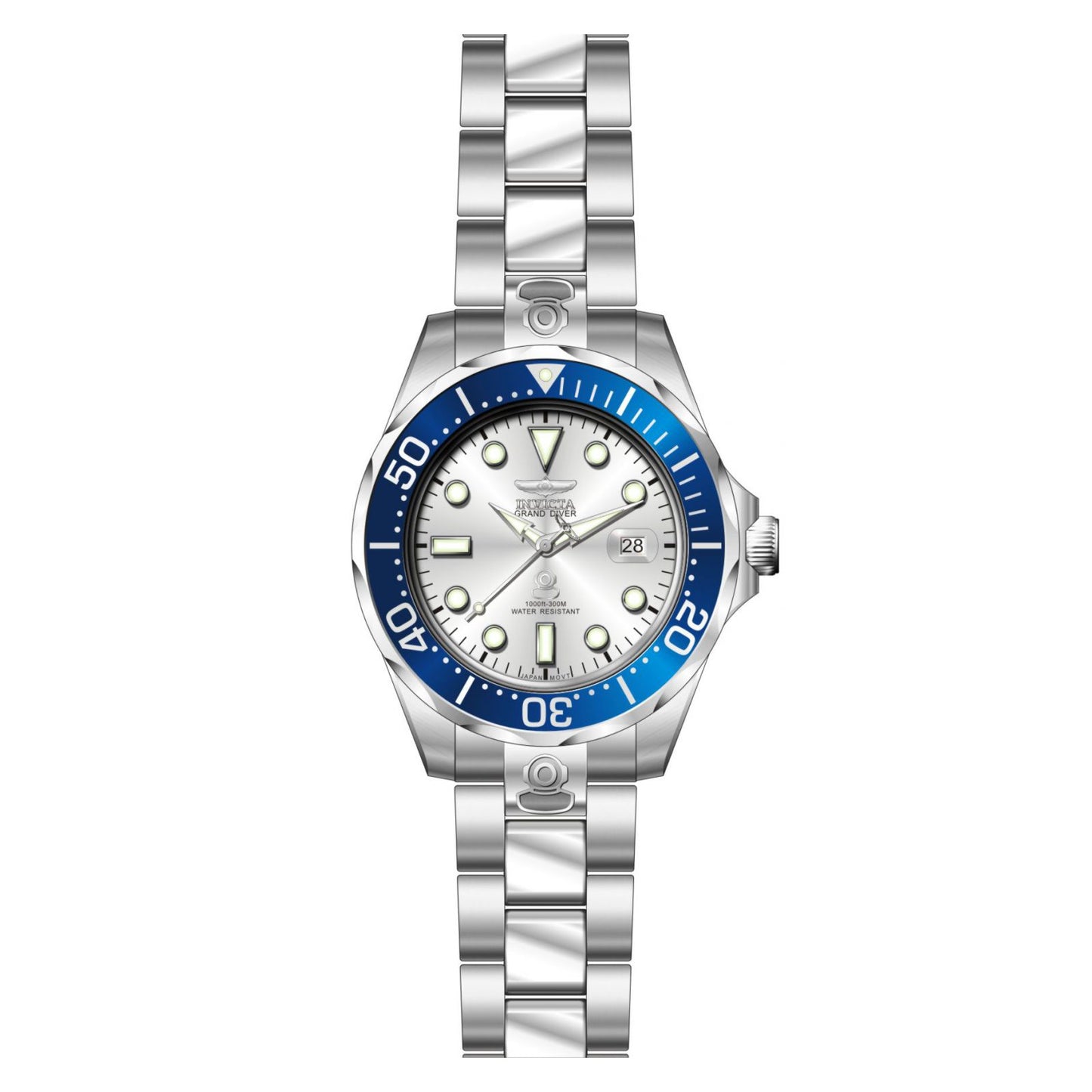 RELOJ  PARA HOMBRE INVICTA PRO DIVER 3046 - ACERO