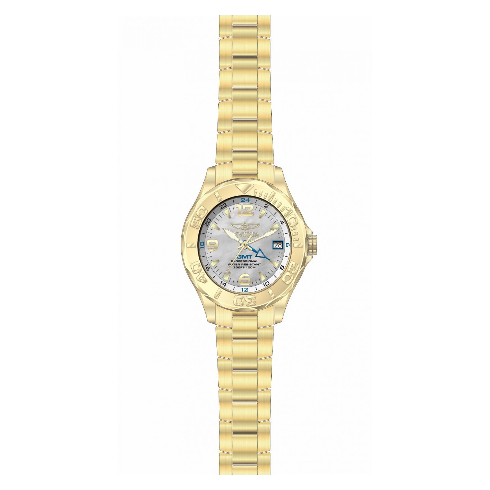 RELOJ  PARA MUJER INVICTA PRO DIVER 6891 - ORO