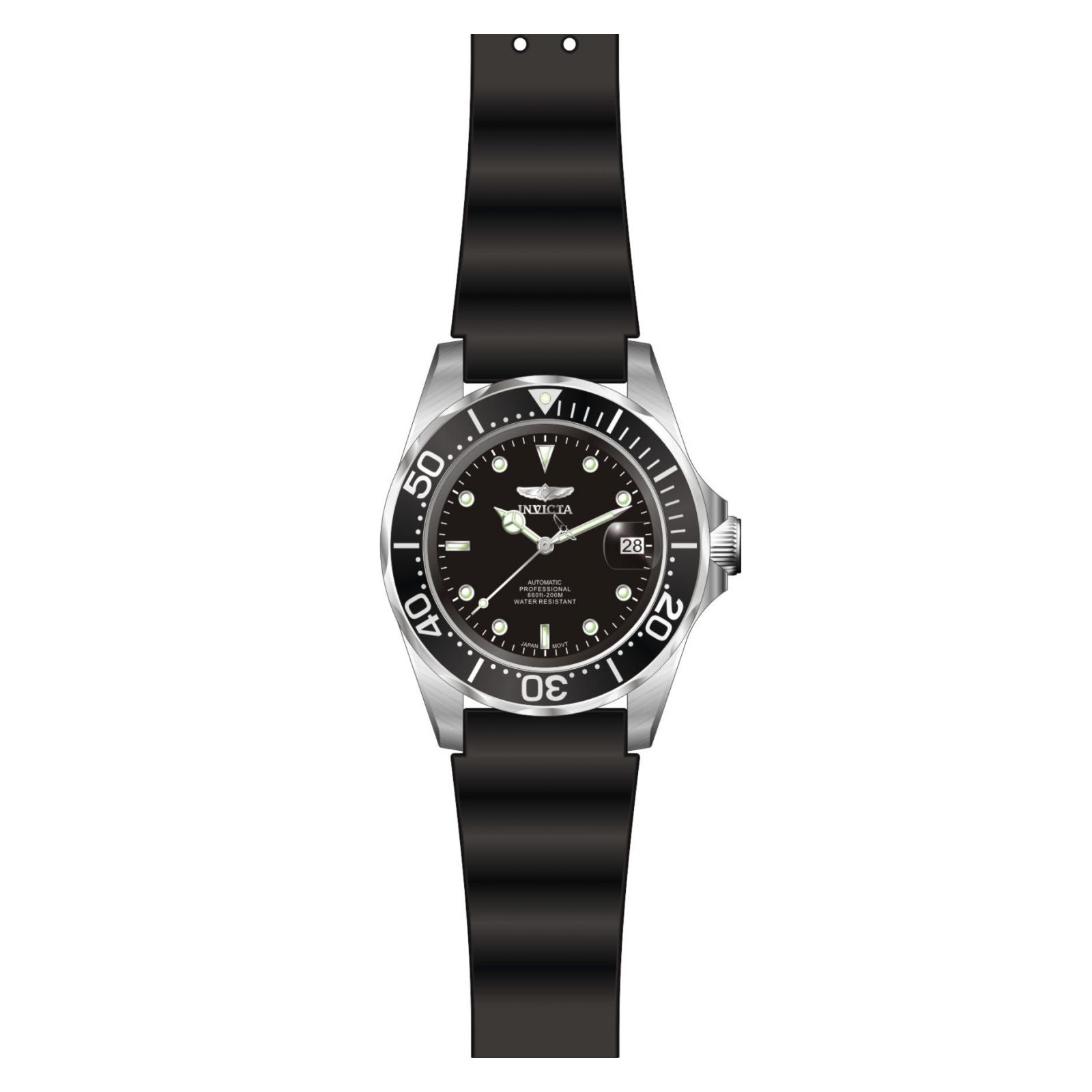 RELOJ  PARA HOMBRE INVICTA PRO DIVER 9110 - NEGRO