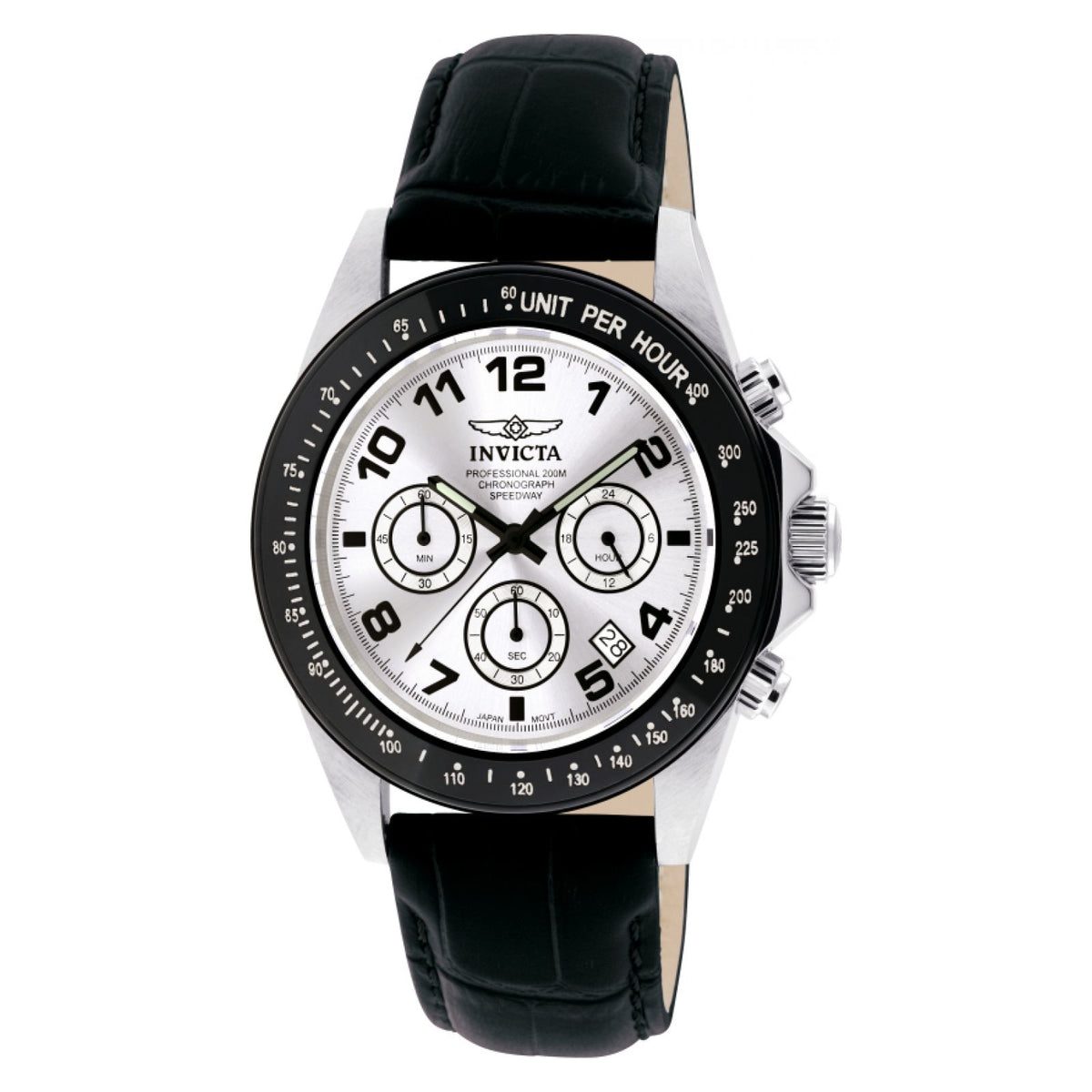 RELOJ CLÁSICO PARA HOMBRE INVICTA SPEEDWAY 10708 - NEGRO