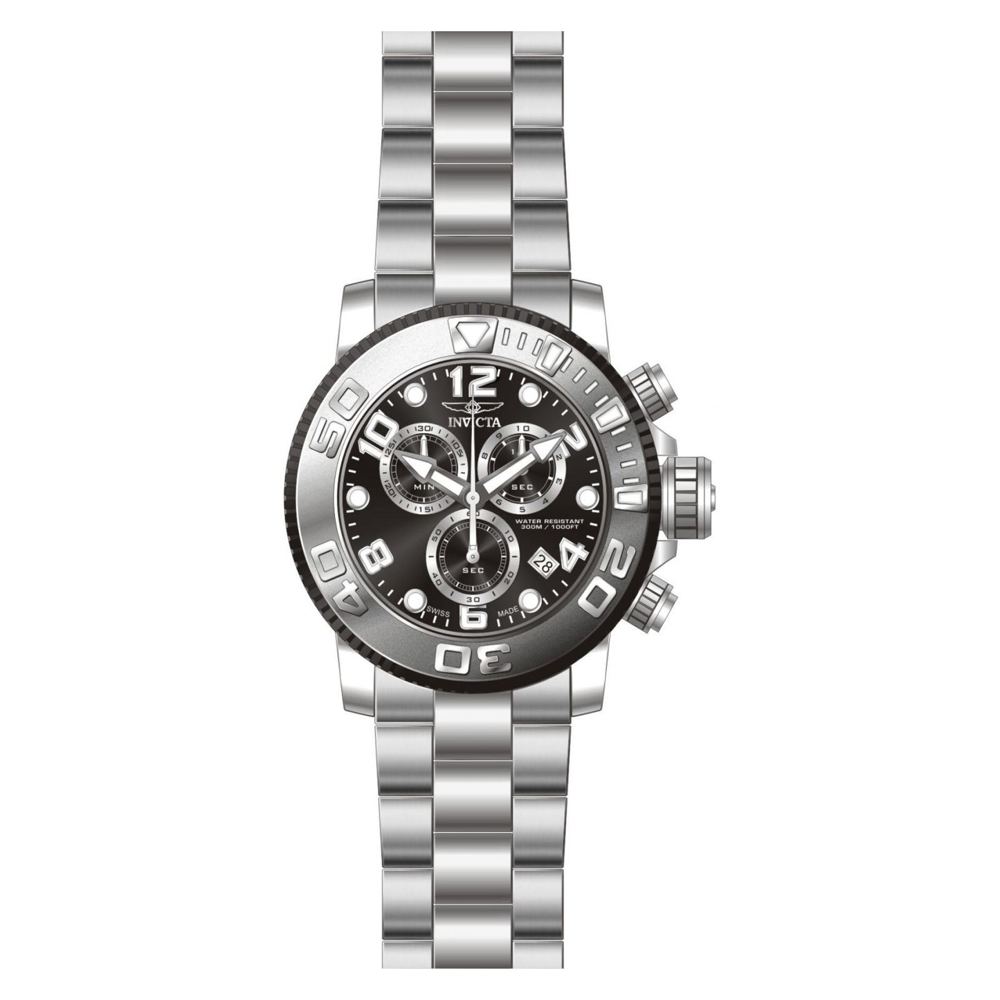 RELOJ  PARA HOMBRE INVICTA SEA HUNTER 12400 - ACERO