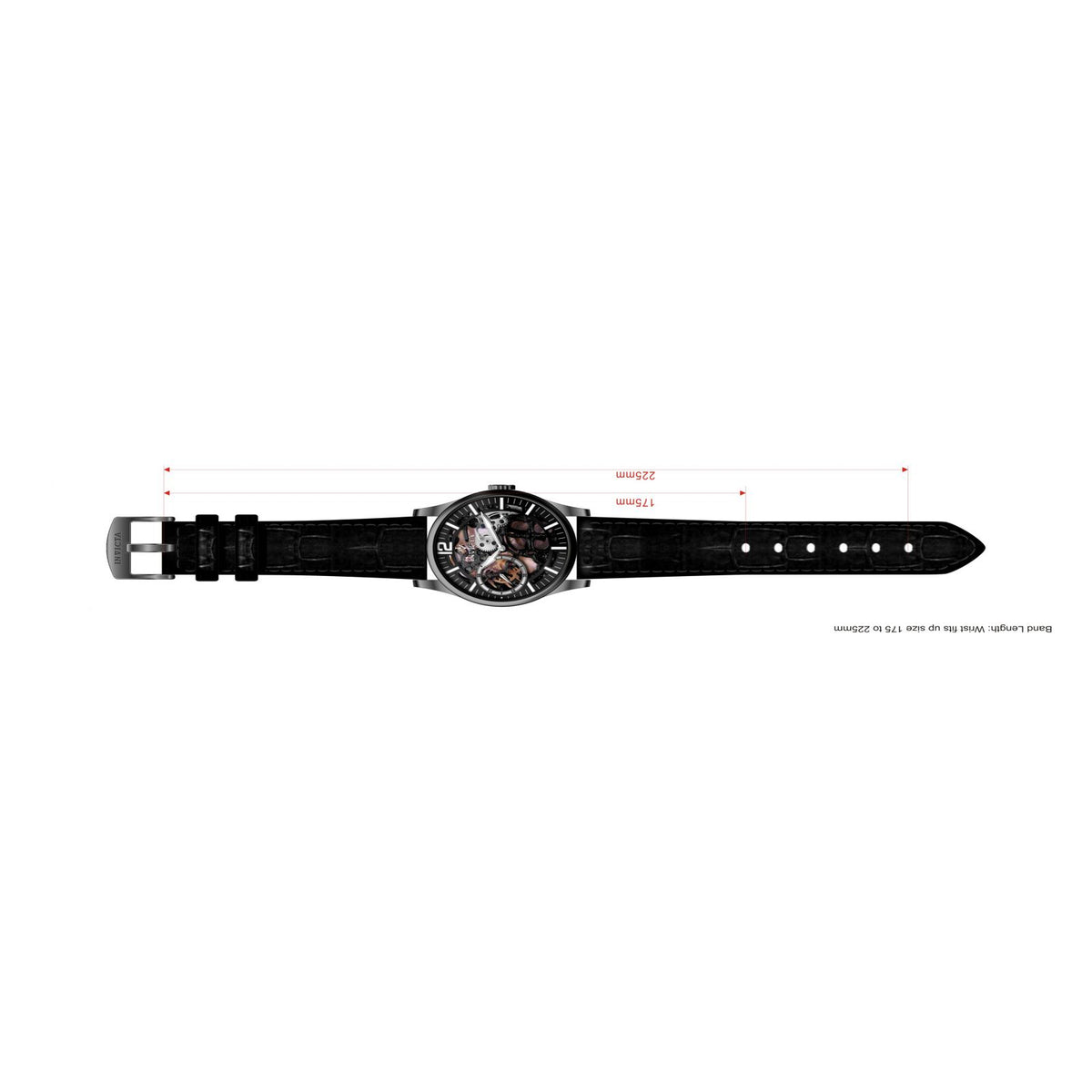 RELOJ CLÁSICO PARA HOMBRE INVICTA VINTAGE 12406 - NEGRO
