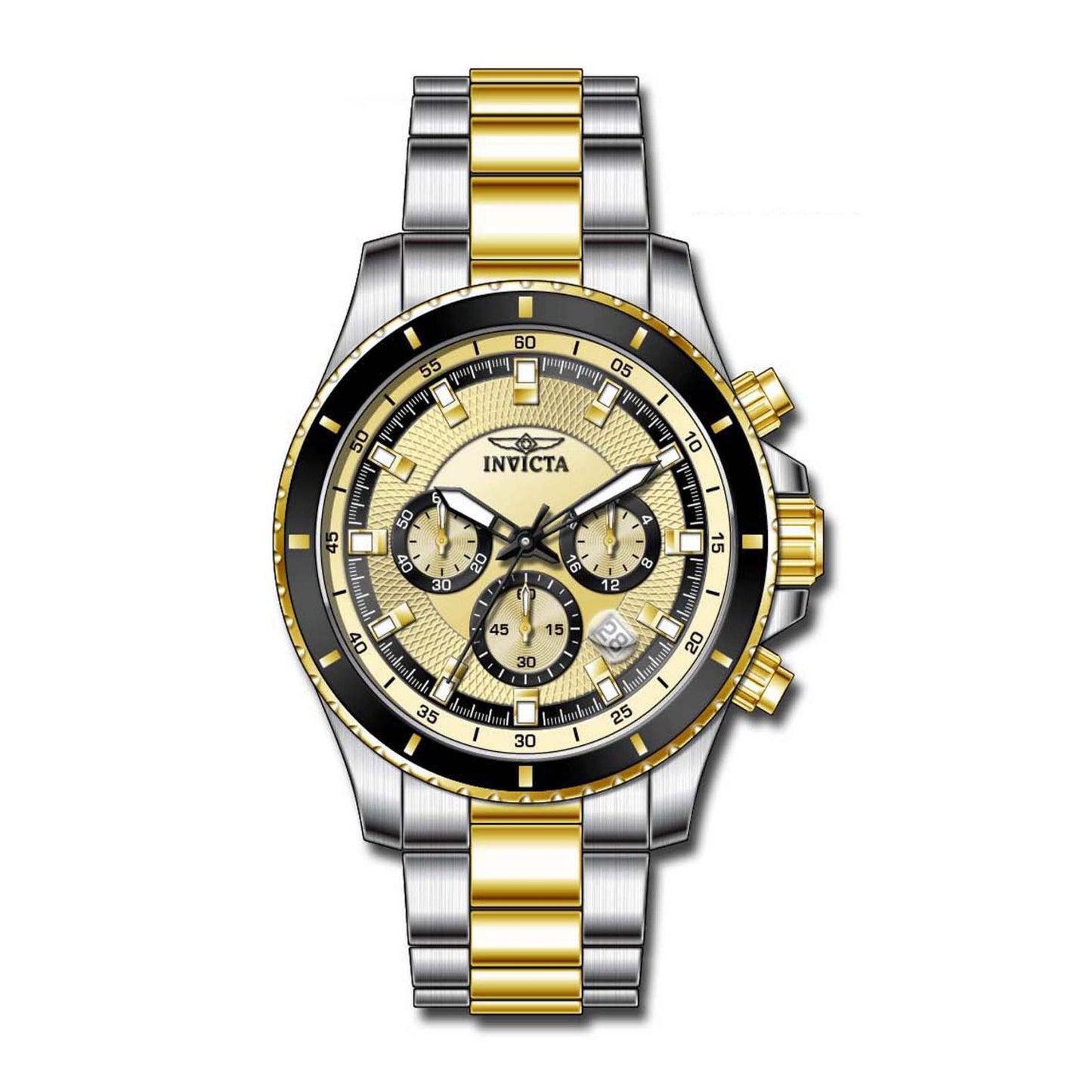 RELOJ  PARA HOMBRE INVICTA PRO DIVER 12456 - DORADO