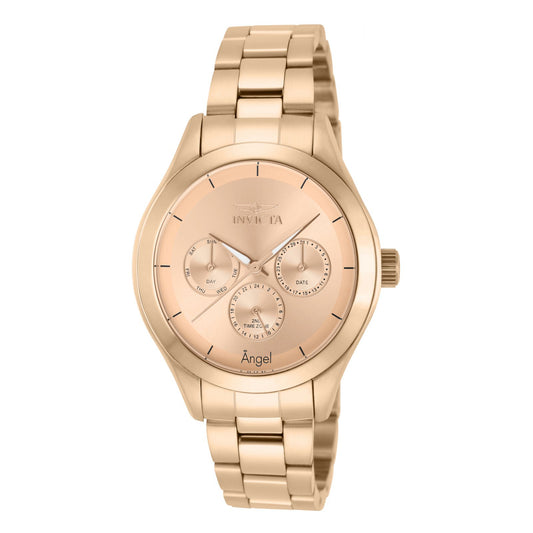 RELOJ  PARA MUJER INVICTA ANGEL 12467 - ORO ROSA