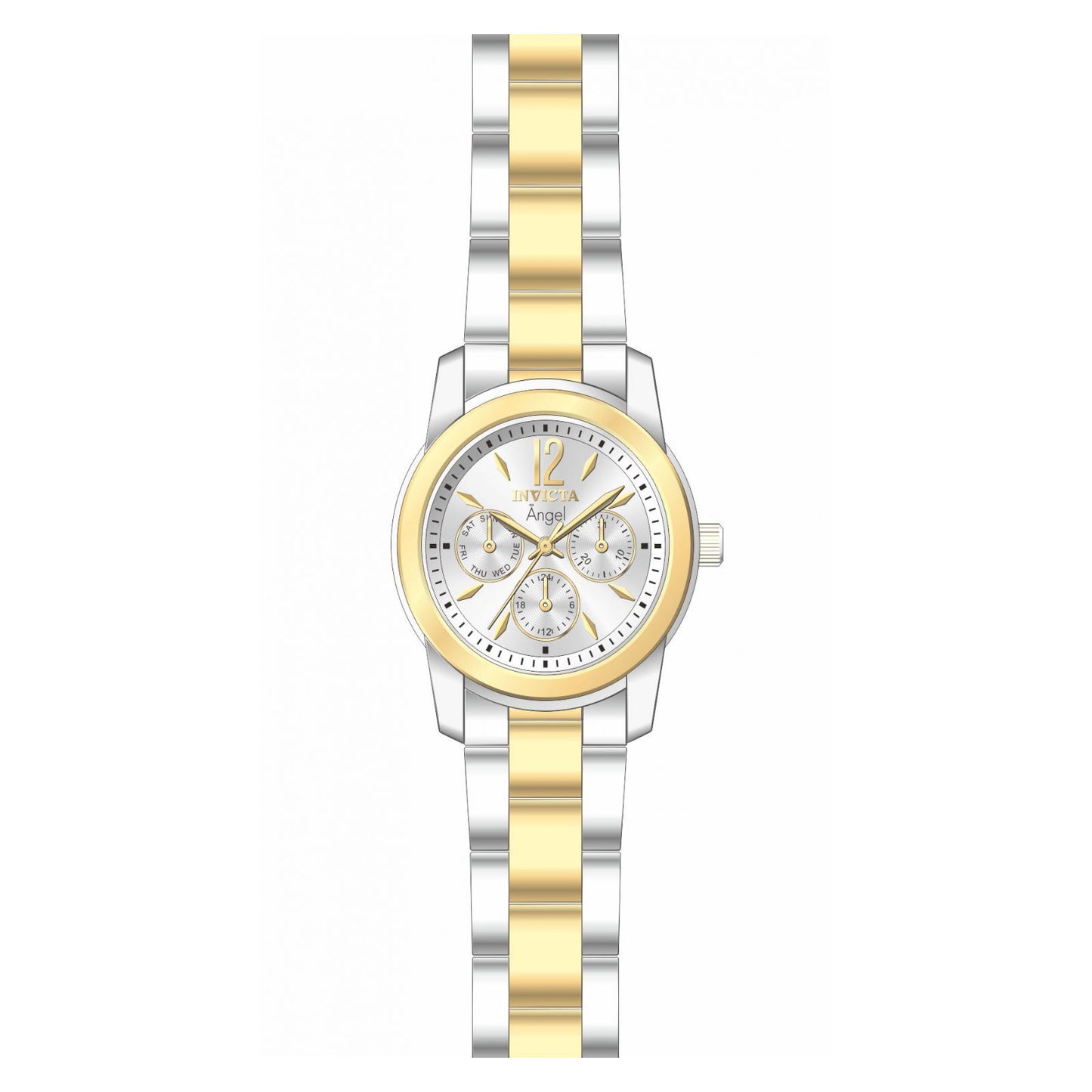 RELOJ  PARA MUJER INVICTA ANGEL 11735 - ORO, ACERO