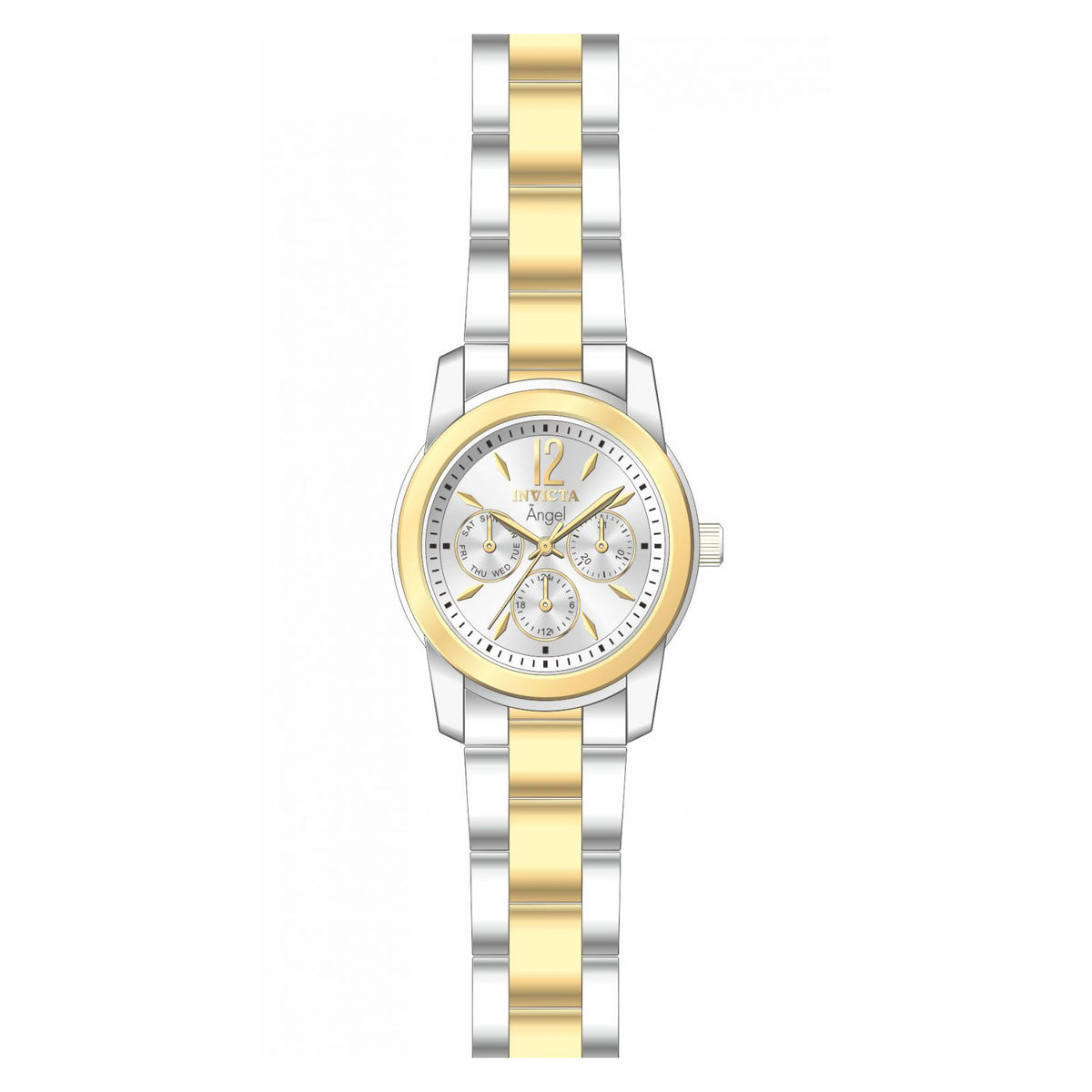RELOJ  PARA MUJER INVICTA ANGEL 11735 - ORO, ACERO