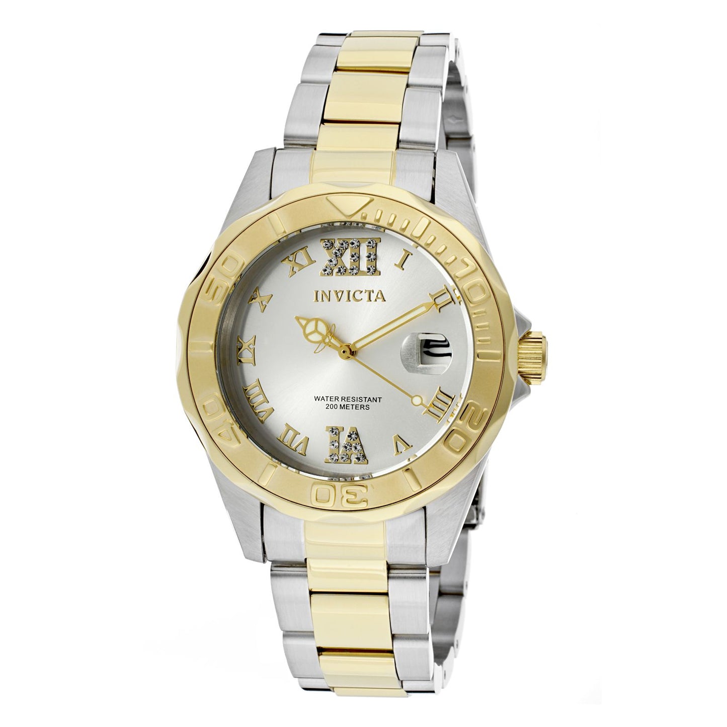 RELOJ  PARA MUJER INVICTA PRO DIVER 12852 - ORO, ACERO