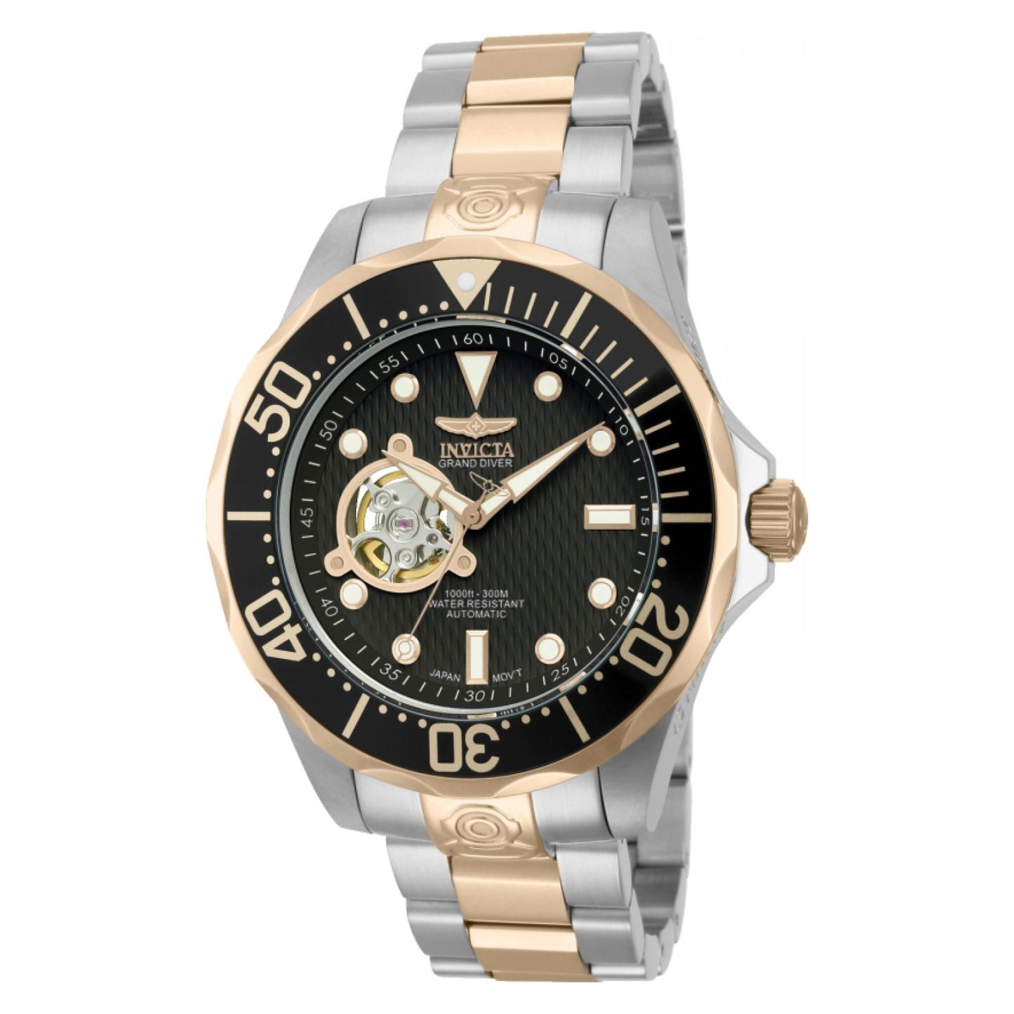 RELOJ  PARA HOMBRE INVICTA PRO DIVER 13708 - ACERO, ORO ROSA