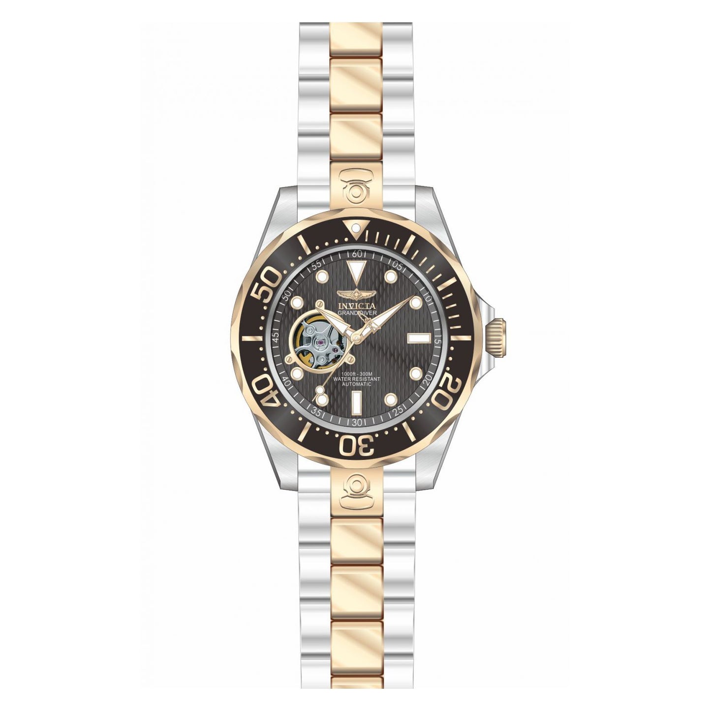 RELOJ  PARA HOMBRE INVICTA PRO DIVER 13708 - ACERO, ORO ROSA