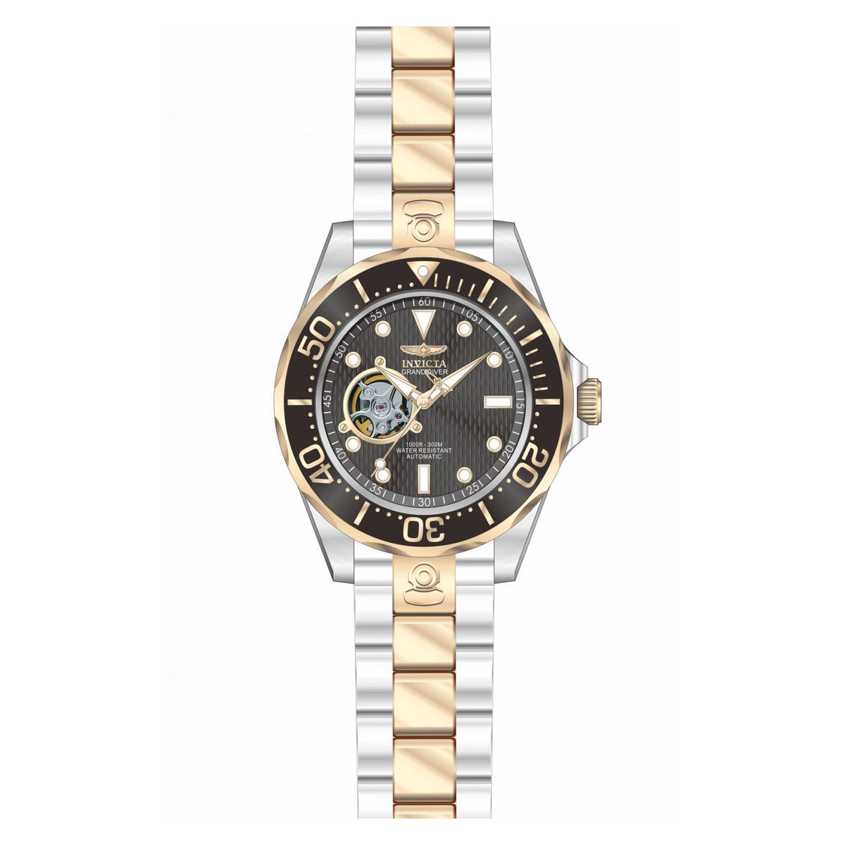 RELOJ  PARA HOMBRE INVICTA PRO DIVER 13708 - ACERO, ORO ROSA