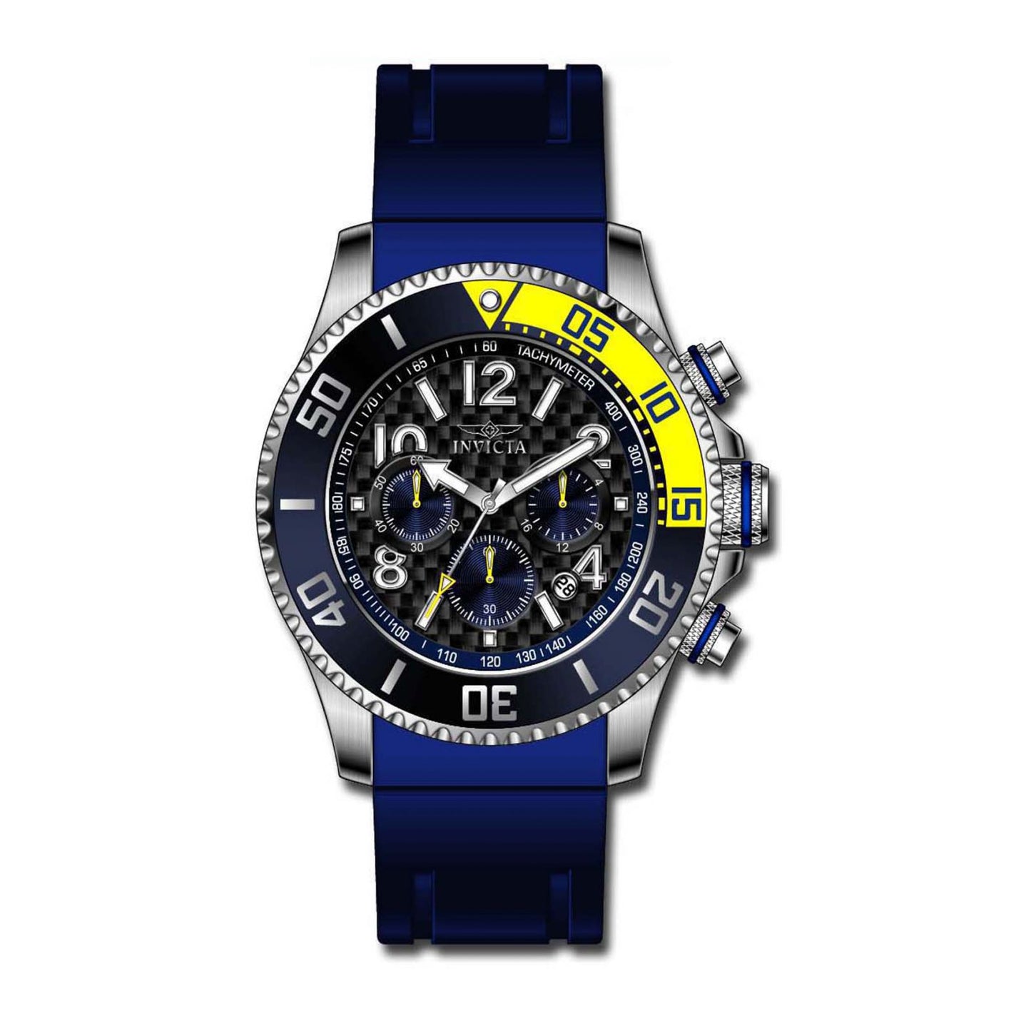 RELOJ  PARA HOMBRE INVICTA PRO DIVER 13728 - AZUL