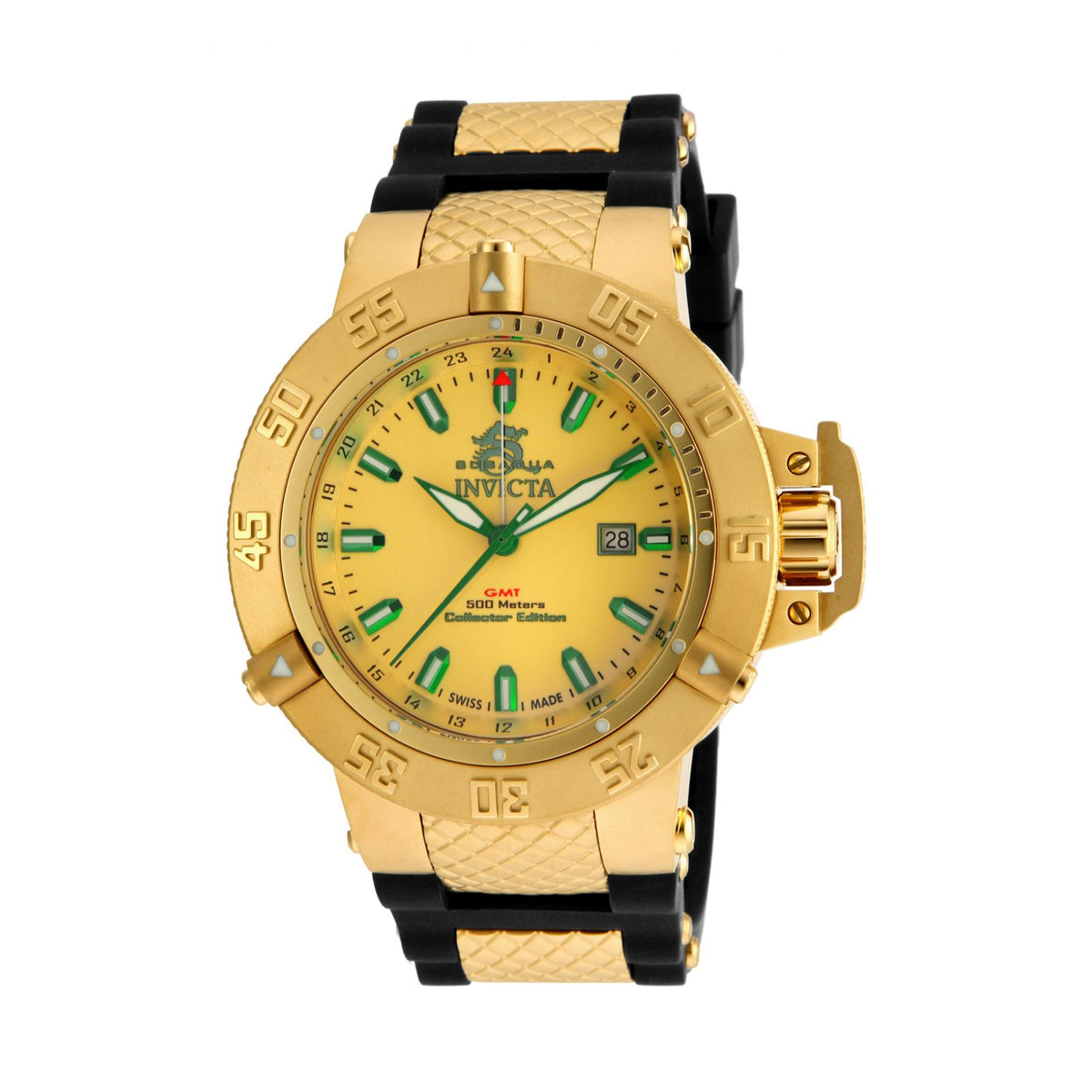 RELOJ  PARA HOMBRE INVICTA SUBAQUA 13921 - ORO NEGRO