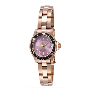 RELOJ  PARA MUJER INVICTA PRO DIVER 14100 - ORO ROSA