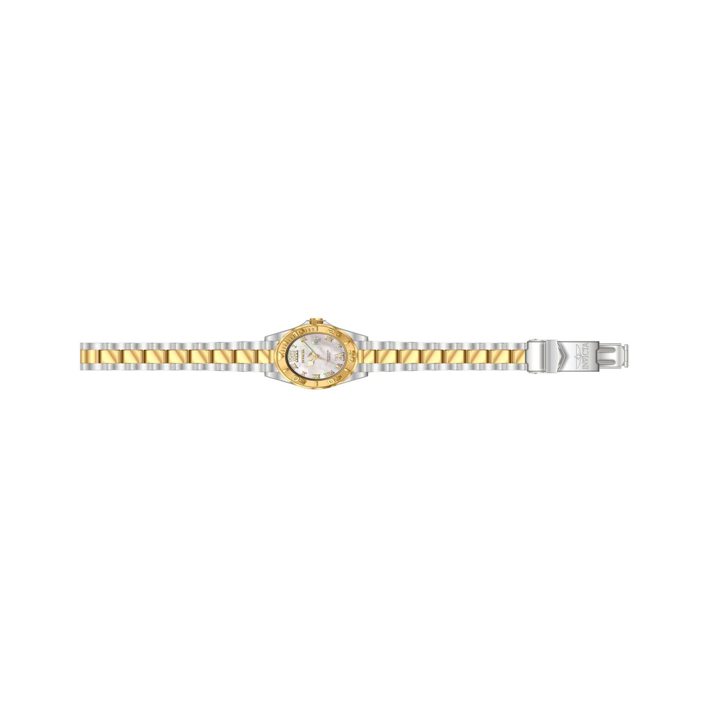 RELOJ  PARA MUJER INVICTA PRO DIVER 14353 - ACERO, ORO