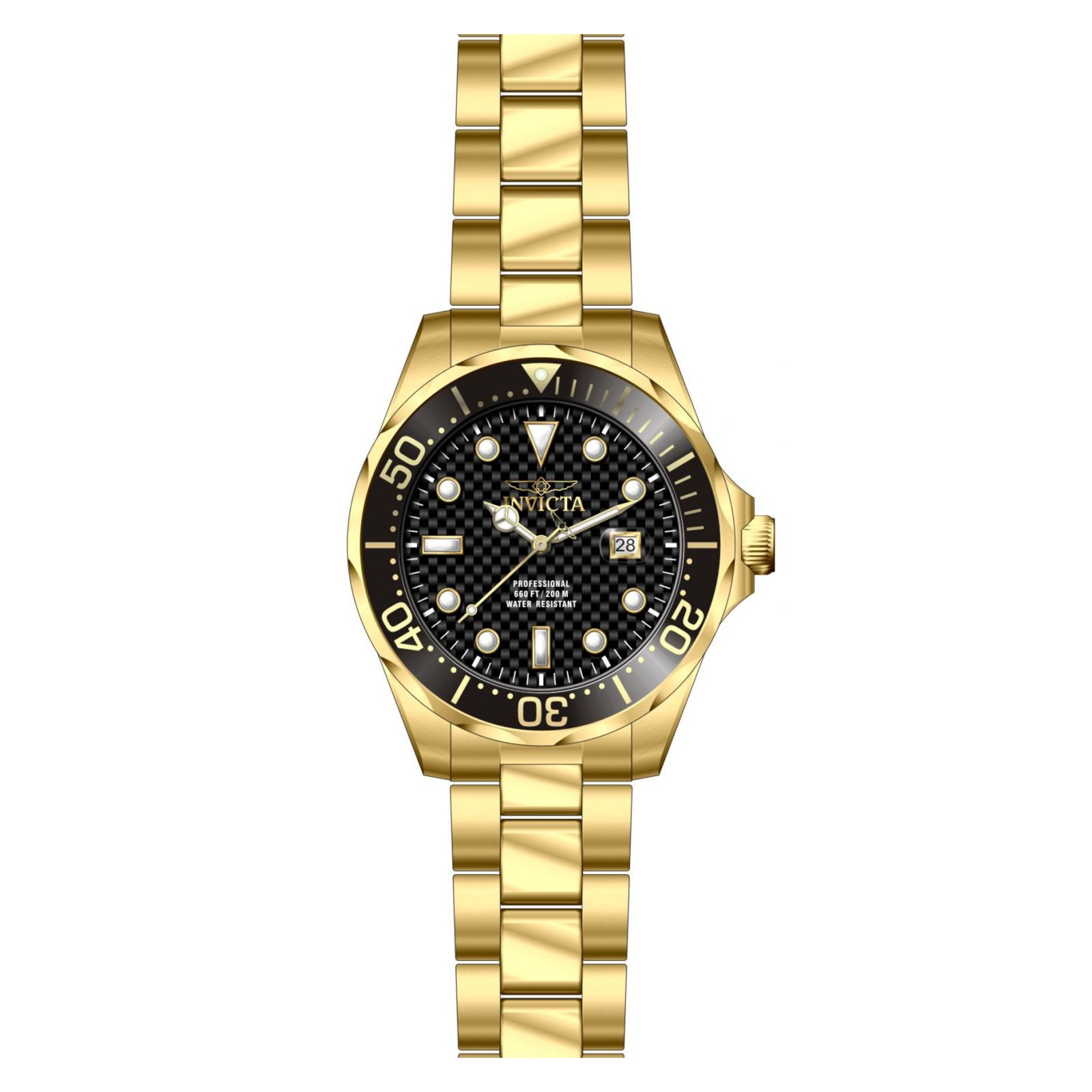 RELOJ  PARA HOMBRE INVICTA PRO DIVER 14356 - ORO