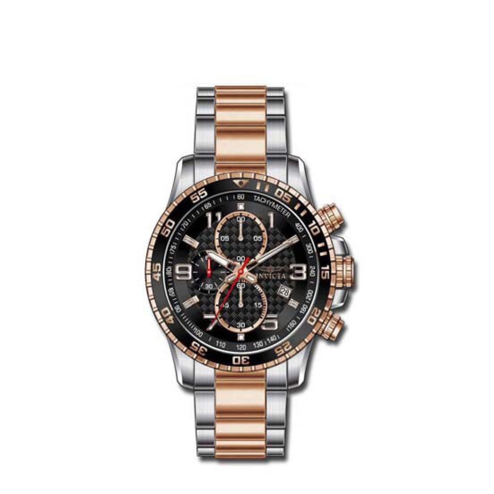 RELOJ CLÁSICO PARA HOMBRE INVICTA SPECIALTY 14877 - ACERO, ORO ROSA