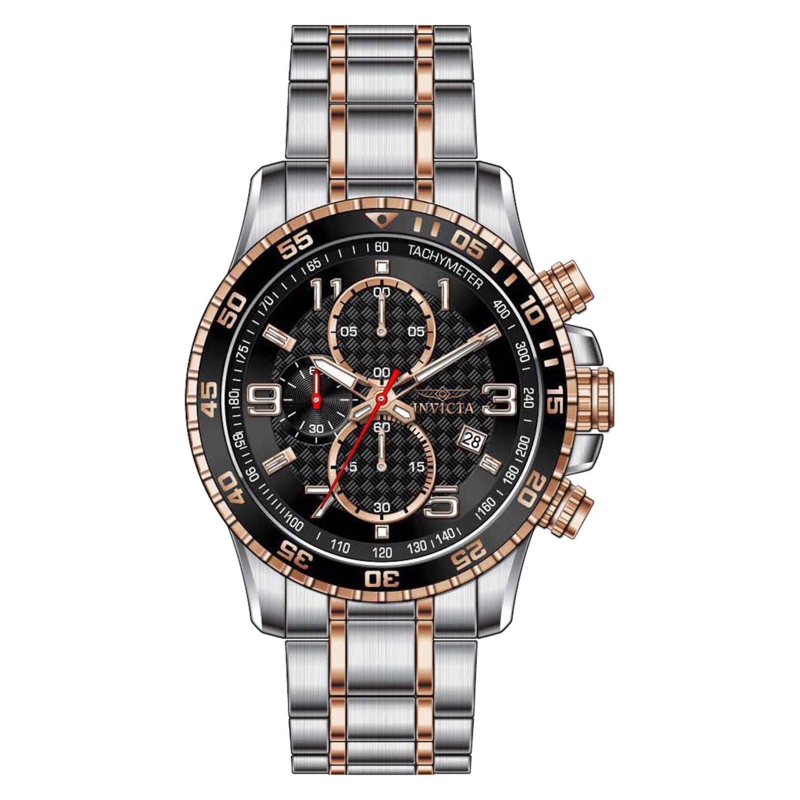 RELOJ CLÁSICO PARA HOMBRE INVICTA SPECIALTY 14877 - ACERO, ORO ROSA
