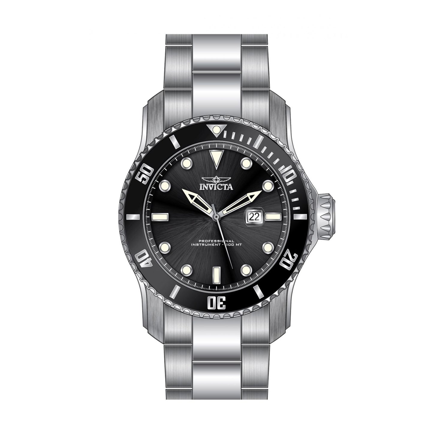 RELOJ  PARA HOMBRE INVICTA PRO DIVER 15075 - ACERO