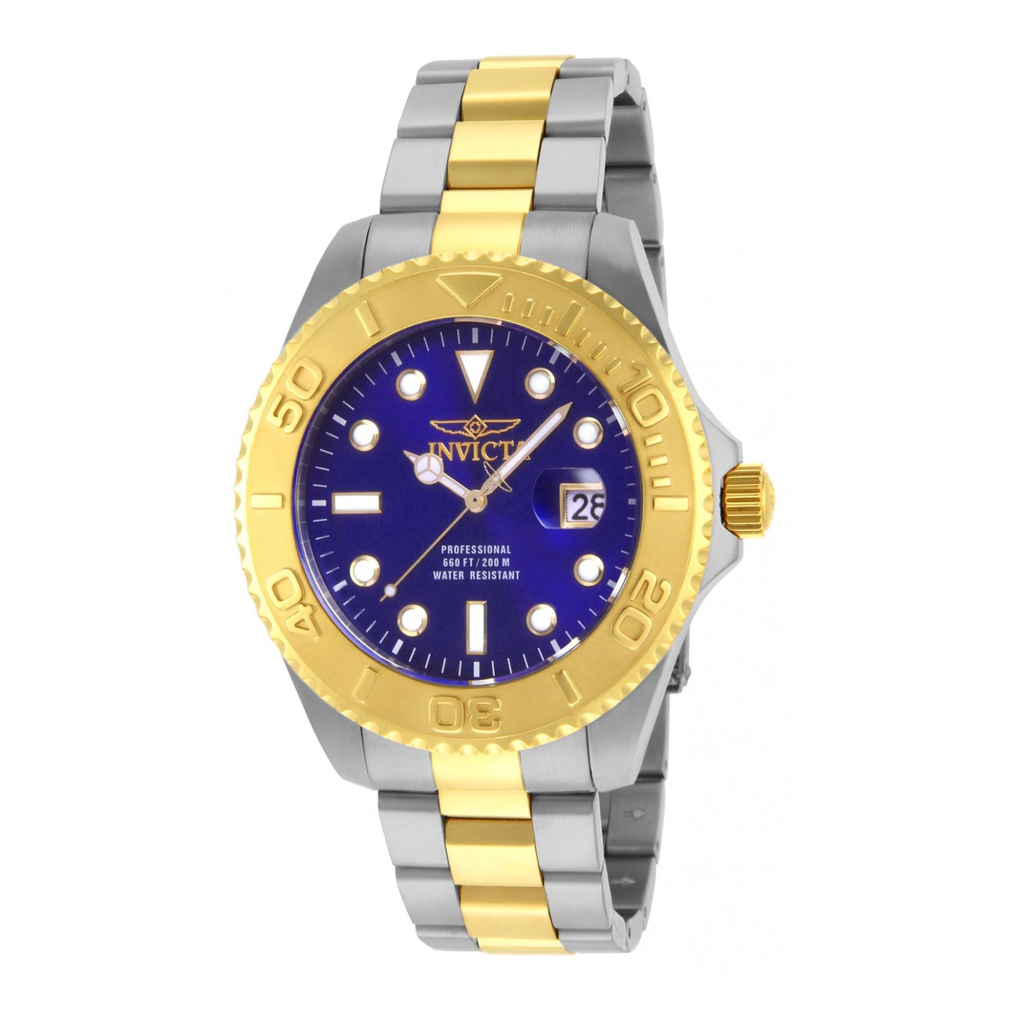RELOJ  PARA HOMBRE INVICTA PRO DIVER 15181 - ACERO, ORO