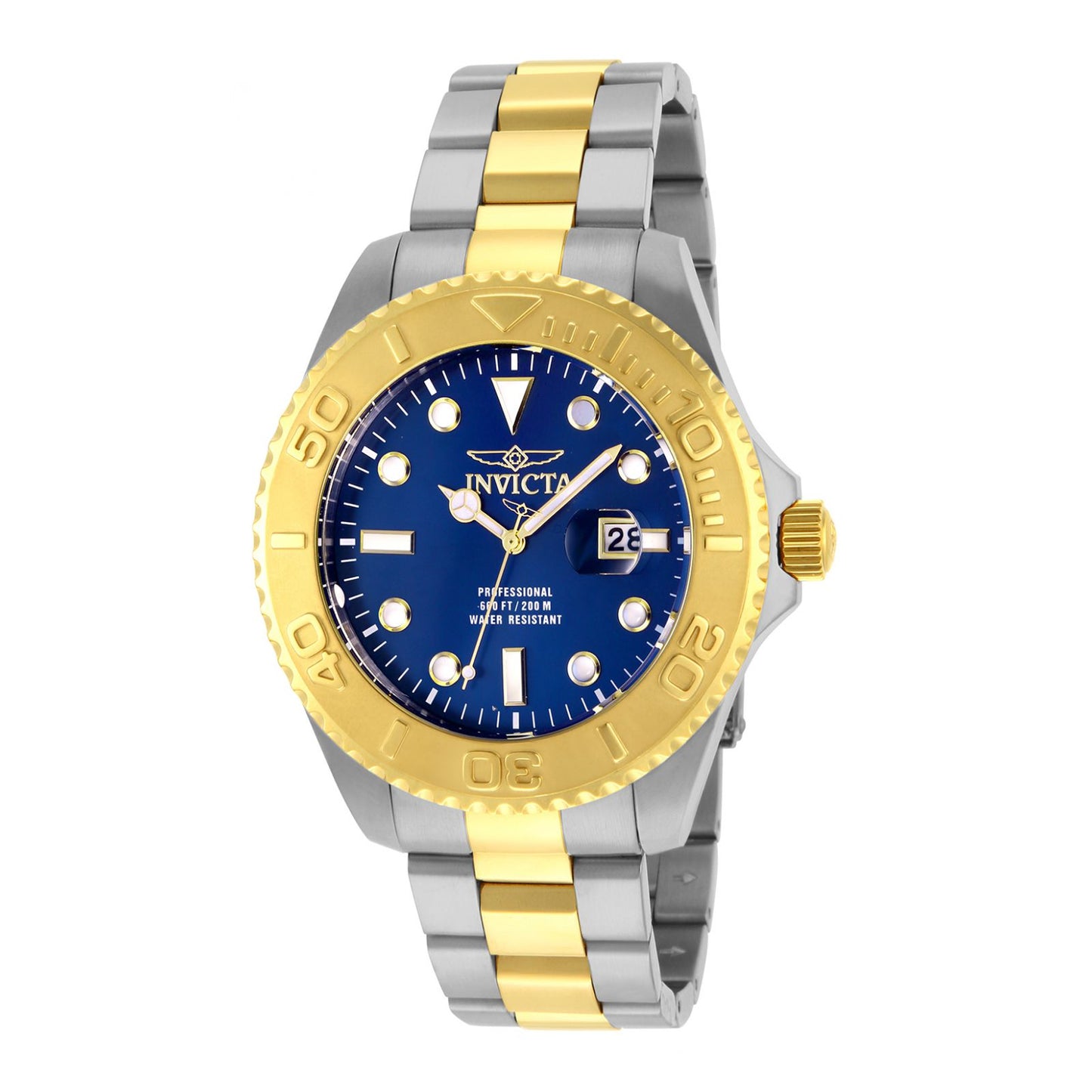RELOJ  PARA HOMBRE INVICTA PRO DIVER 15181 - ACERO, ORO