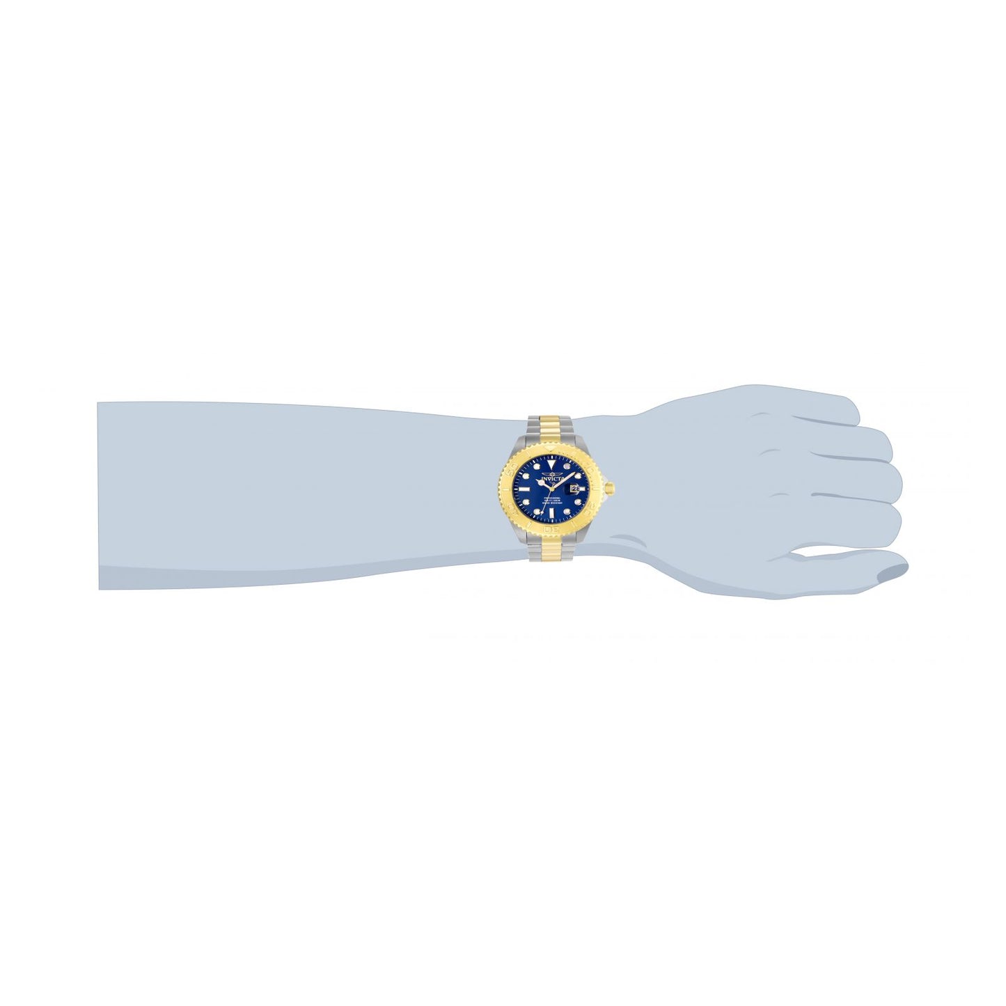 RELOJ  PARA HOMBRE INVICTA PRO DIVER 15181 - ACERO, ORO