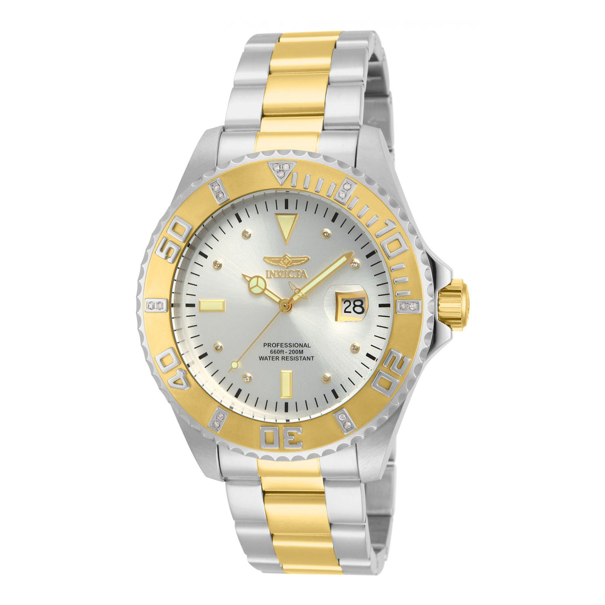 RELOJ  PARA HOMBRE INVICTA PRO DIVER 15285 - ORO, ACERO