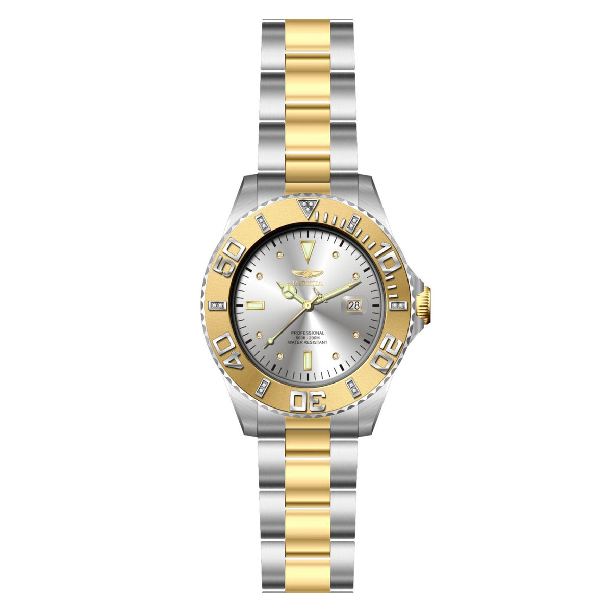 RELOJ  PARA HOMBRE INVICTA PRO DIVER 15285 - ORO, ACERO