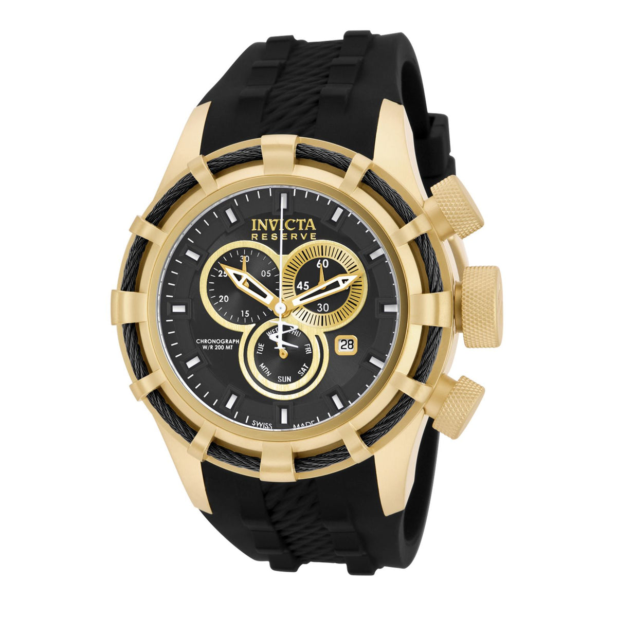 RELOJ DEPORTIVO PARA HOMBRE INVICTA BOLT 15786 - NEGRO