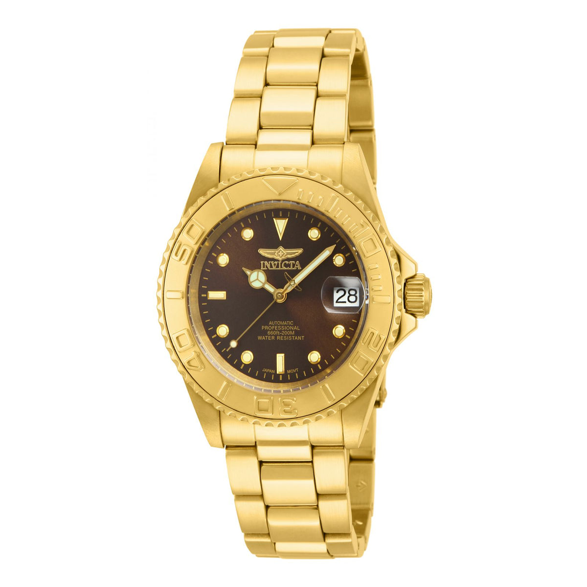 RELOJ  PARA HOMBRE INVICTA PRO DIVER 15847 - DORADO