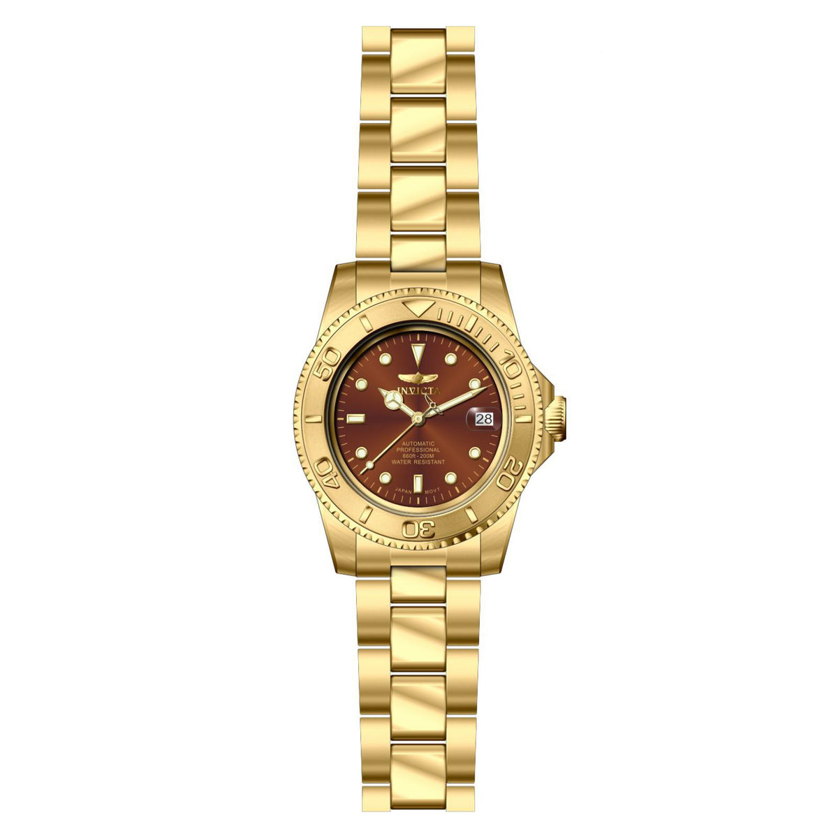 RELOJ  PARA HOMBRE INVICTA PRO DIVER 15847 - DORADO