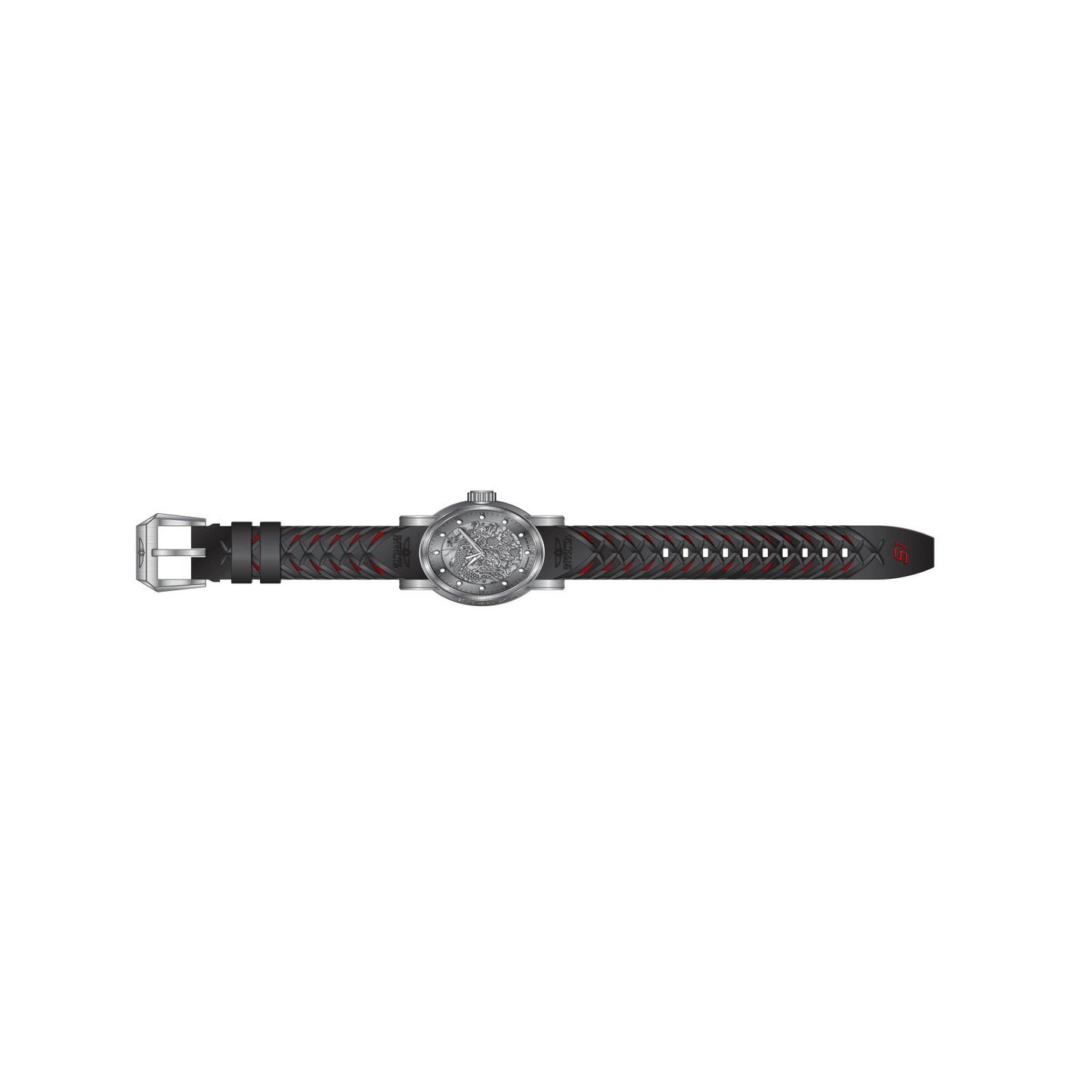 RELOJ DEPORTIVO PARA HOMBRE INVICTA S1 RALLY 15862 - NEGRO ROJO