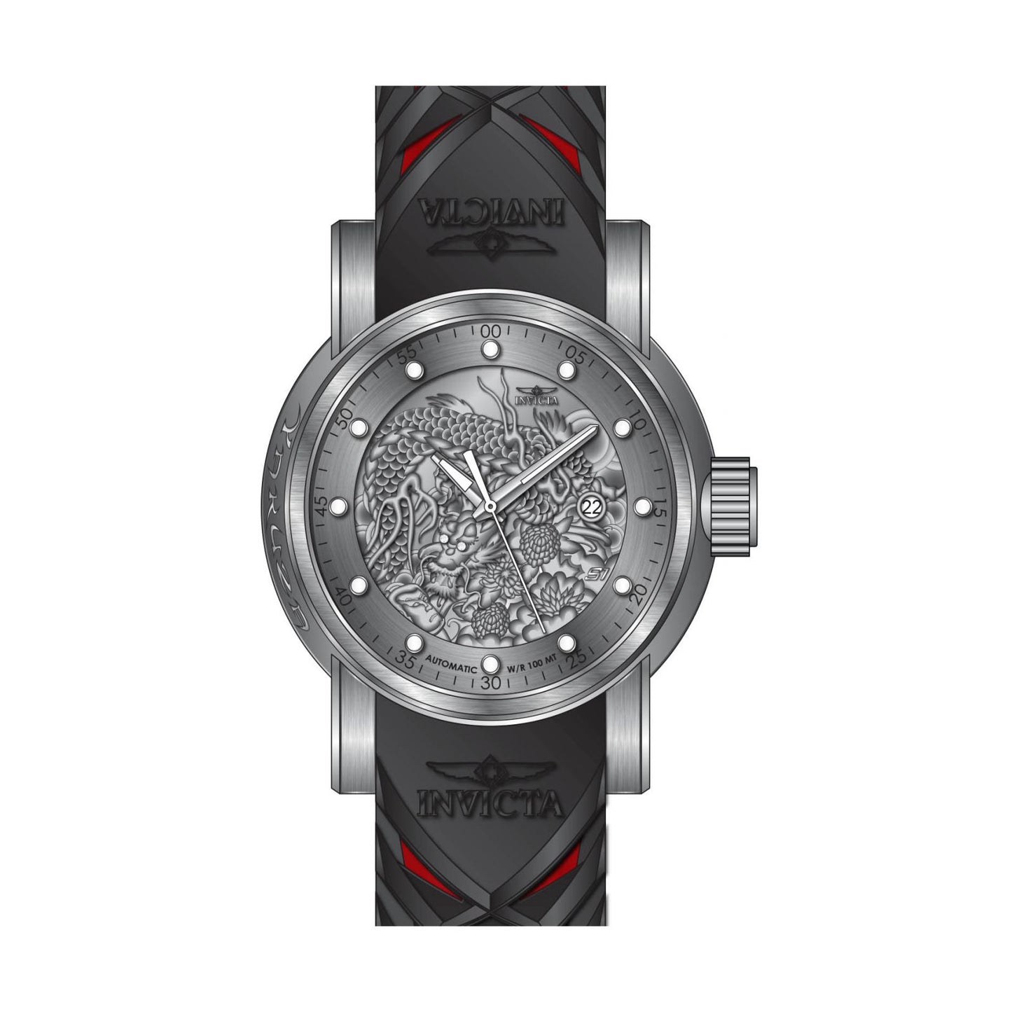 RELOJ DEPORTIVO PARA HOMBRE INVICTA S1 RALLY 15862 - NEGRO ROJO