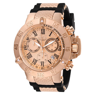 RELOJ DEPORTIVO PARA HOMBRE INVICTA SUBAQUA 16873 - NEGRO, ORO ROSA
