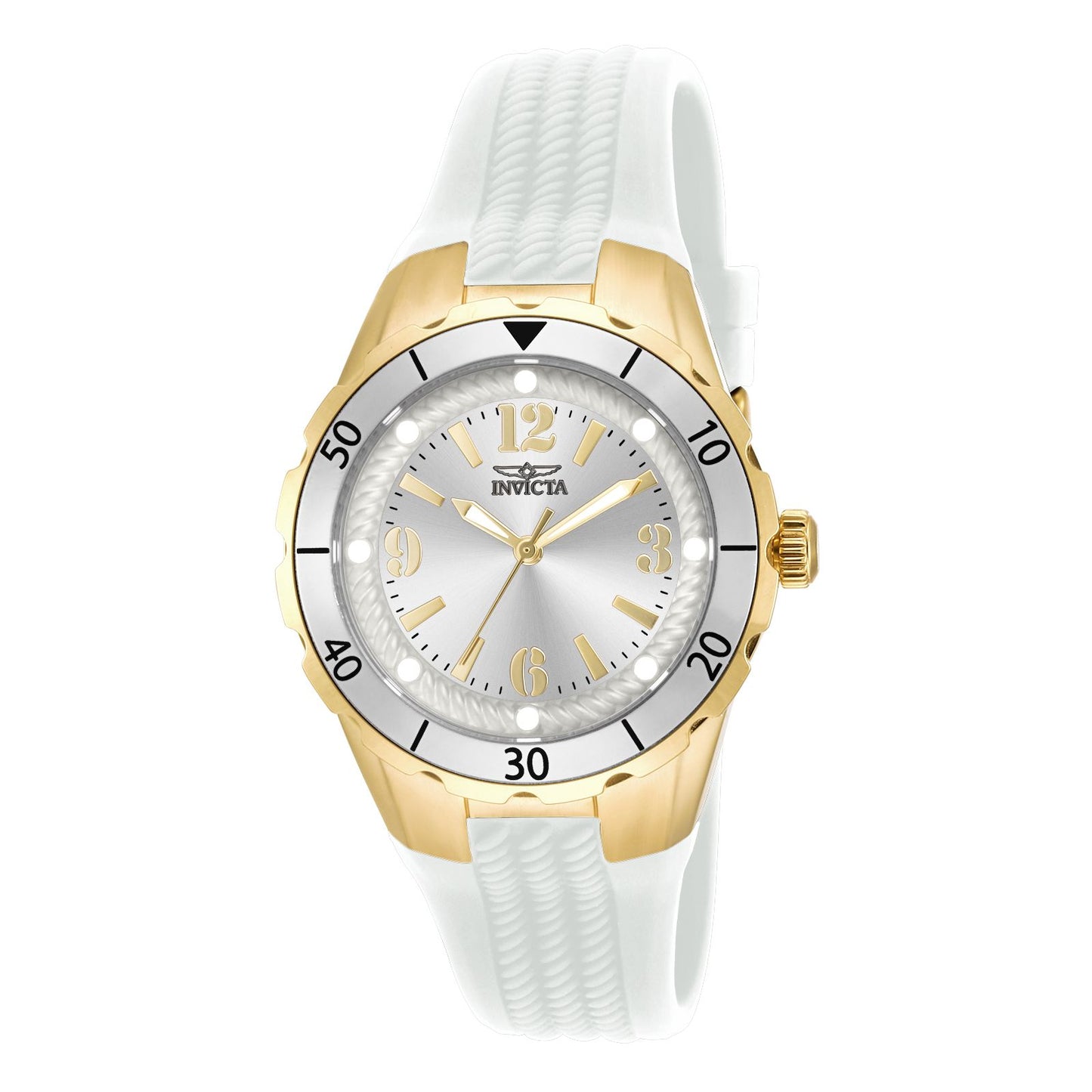 RELOJ  PARA MUJER INVICTA ANGEL 17484 - BLANCO