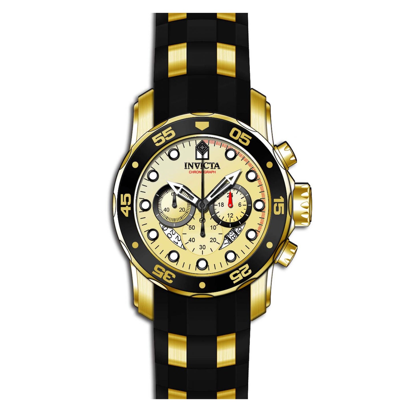 RELOJ  PARA HOMBRE INVICTA PRO DIVER 17566 - DORADO