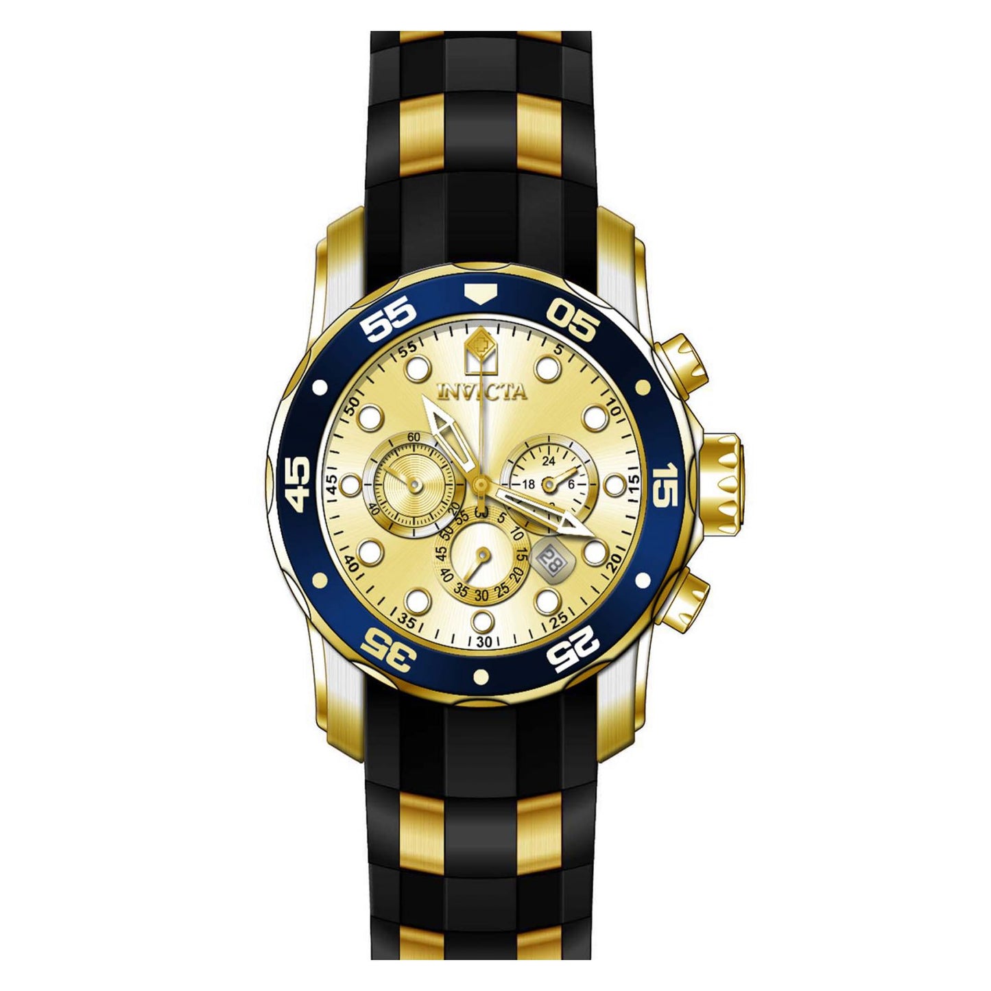 RELOJ DEPORTIVO PARA HOMBRE INVICTA PRO DIVER 17881 - NEGRO