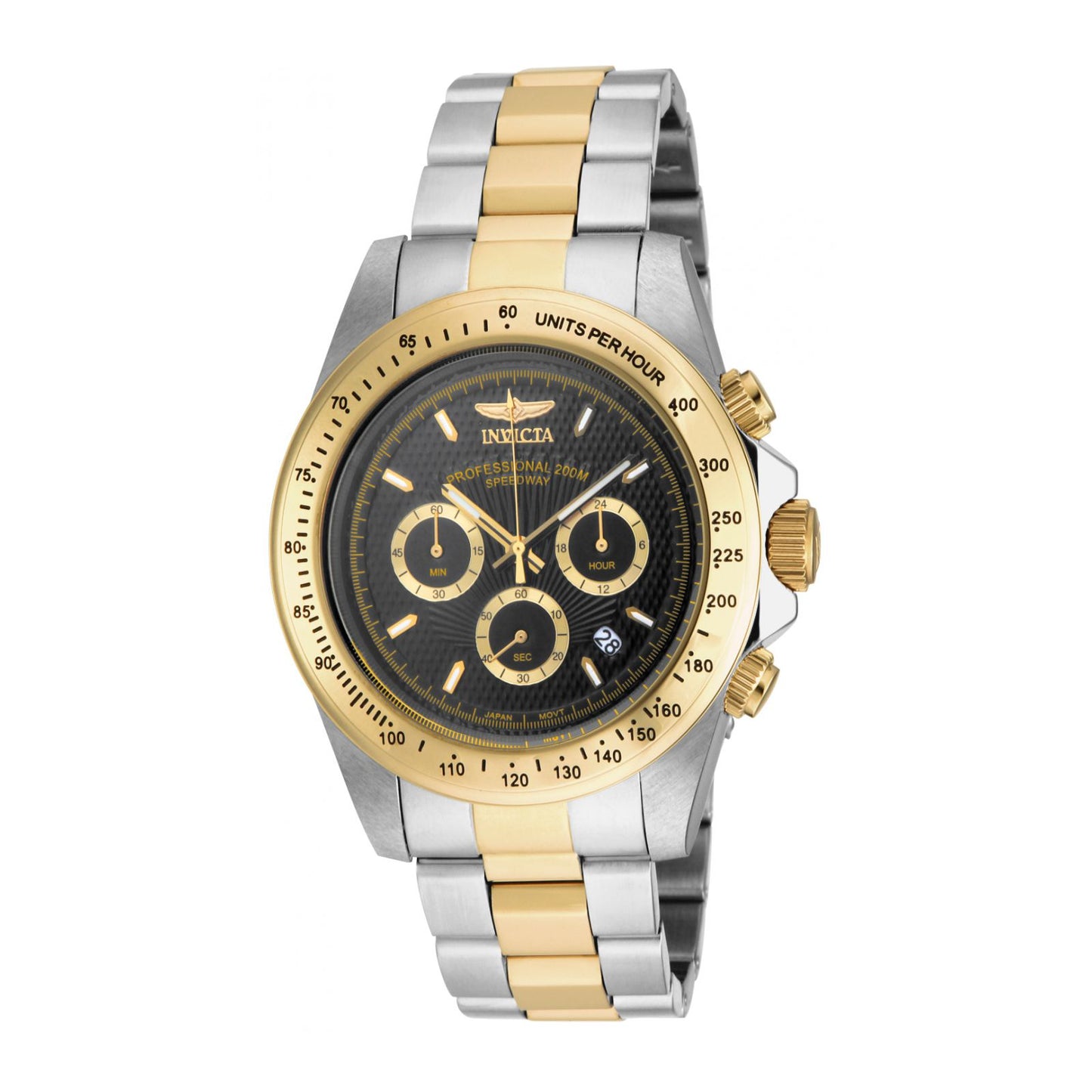 RELOJ  PARA HOMBRE INVICTA SPEEDWAY 18393 - ACERO DORADO