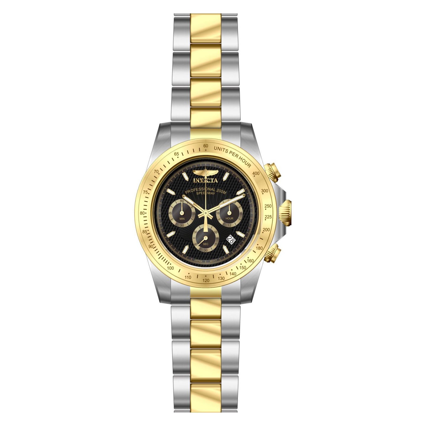 RELOJ  PARA HOMBRE INVICTA SPEEDWAY 18393 - ACERO DORADO