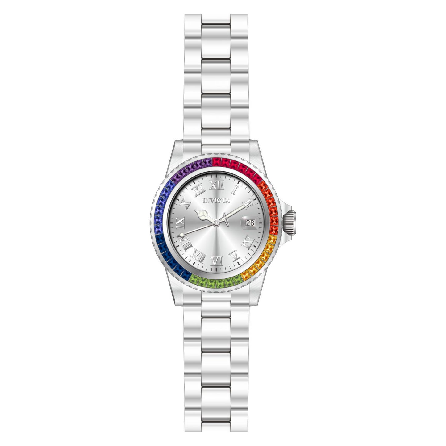 RELOJ  PARA MUJER INVICTA ANGEL 20021 - ACERO