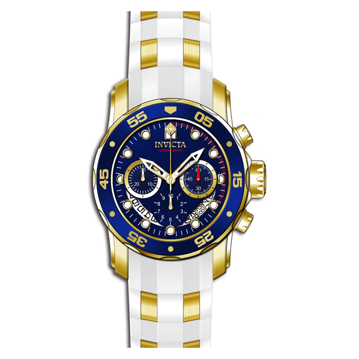 RELOJ  PARA HOMBRE INVICTA PRO DIVER 20288 - DORADO BLANCO