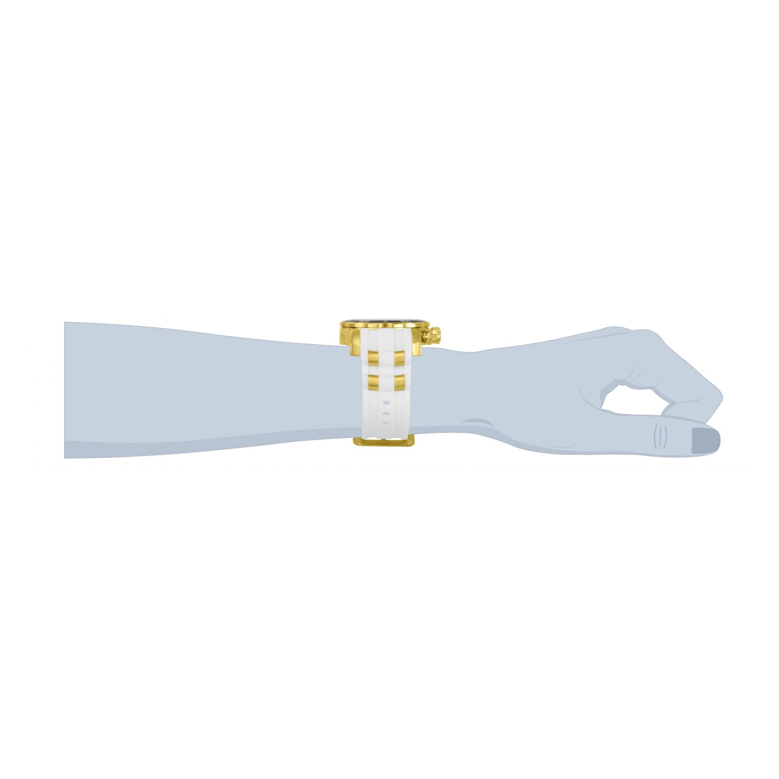 RELOJ  PARA HOMBRE INVICTA PRO DIVER 20289 - ORO BLANCO