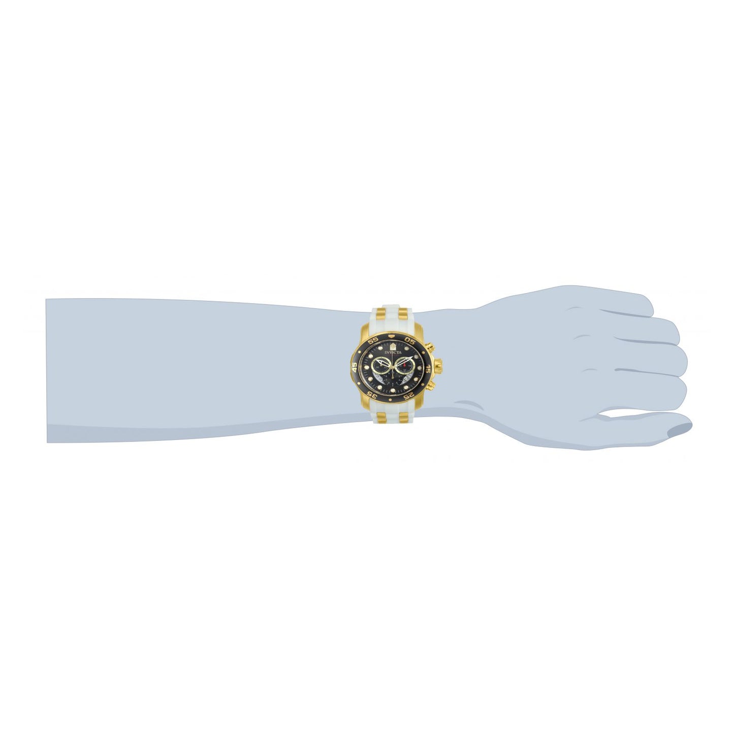 RELOJ  PARA HOMBRE INVICTA PRO DIVER 20289 - ORO BLANCO