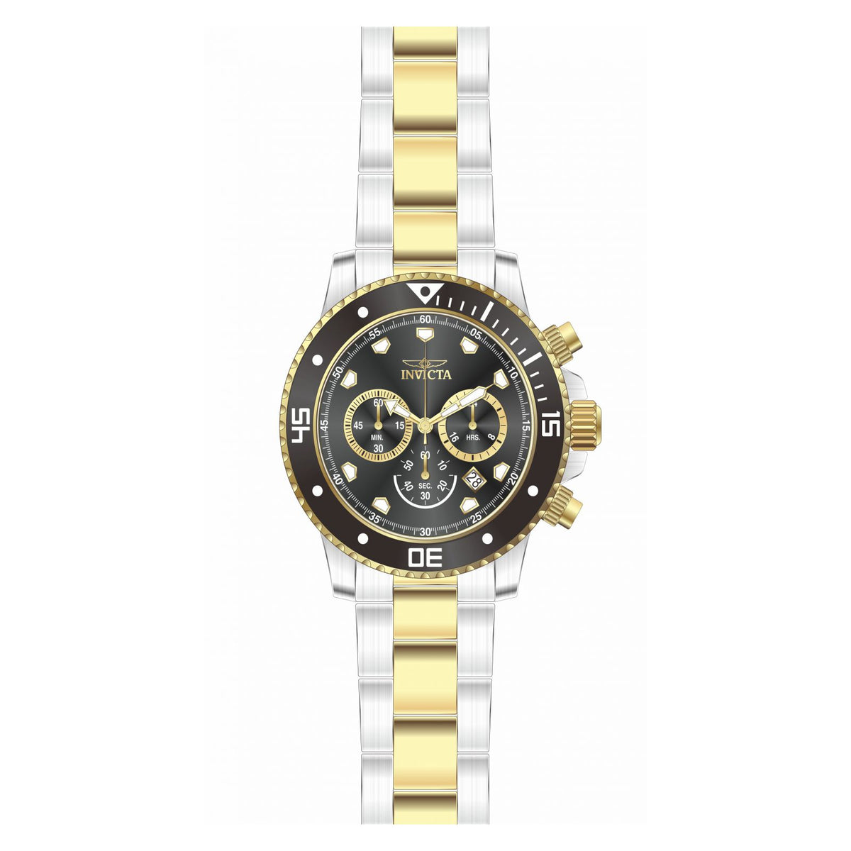 RELOJ  PARA HOMBRE INVICTA PRO DIVER 21891 - ACERO DORADO